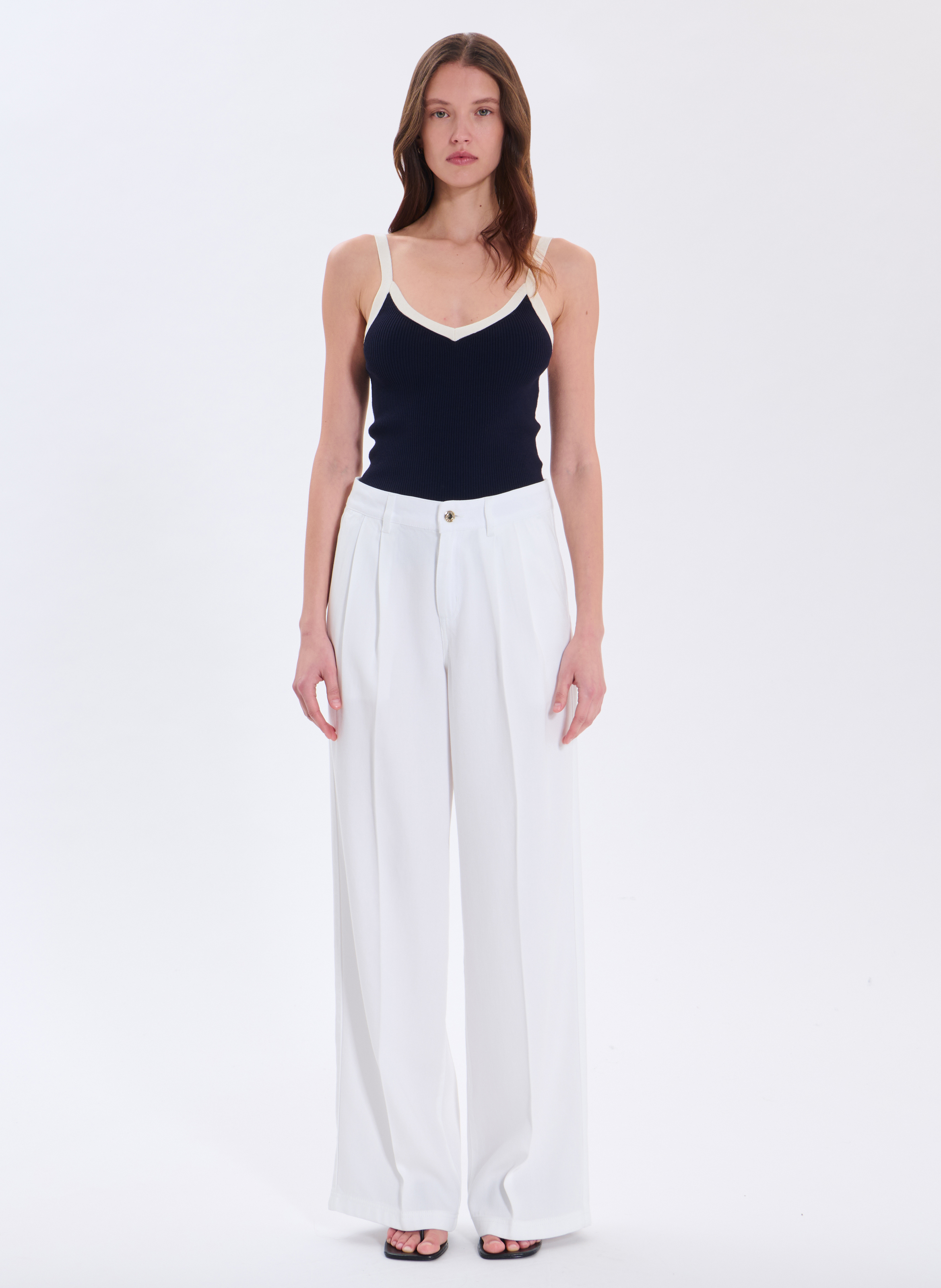 Pantalon  prince ZAPA Blanc