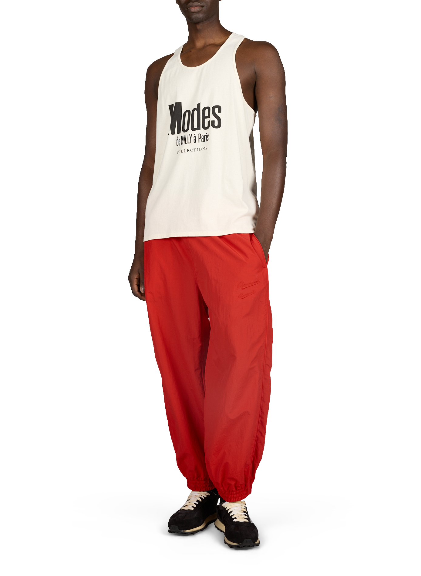 Débardeur Willy en coton WILLY CHAVARRIA Blanc