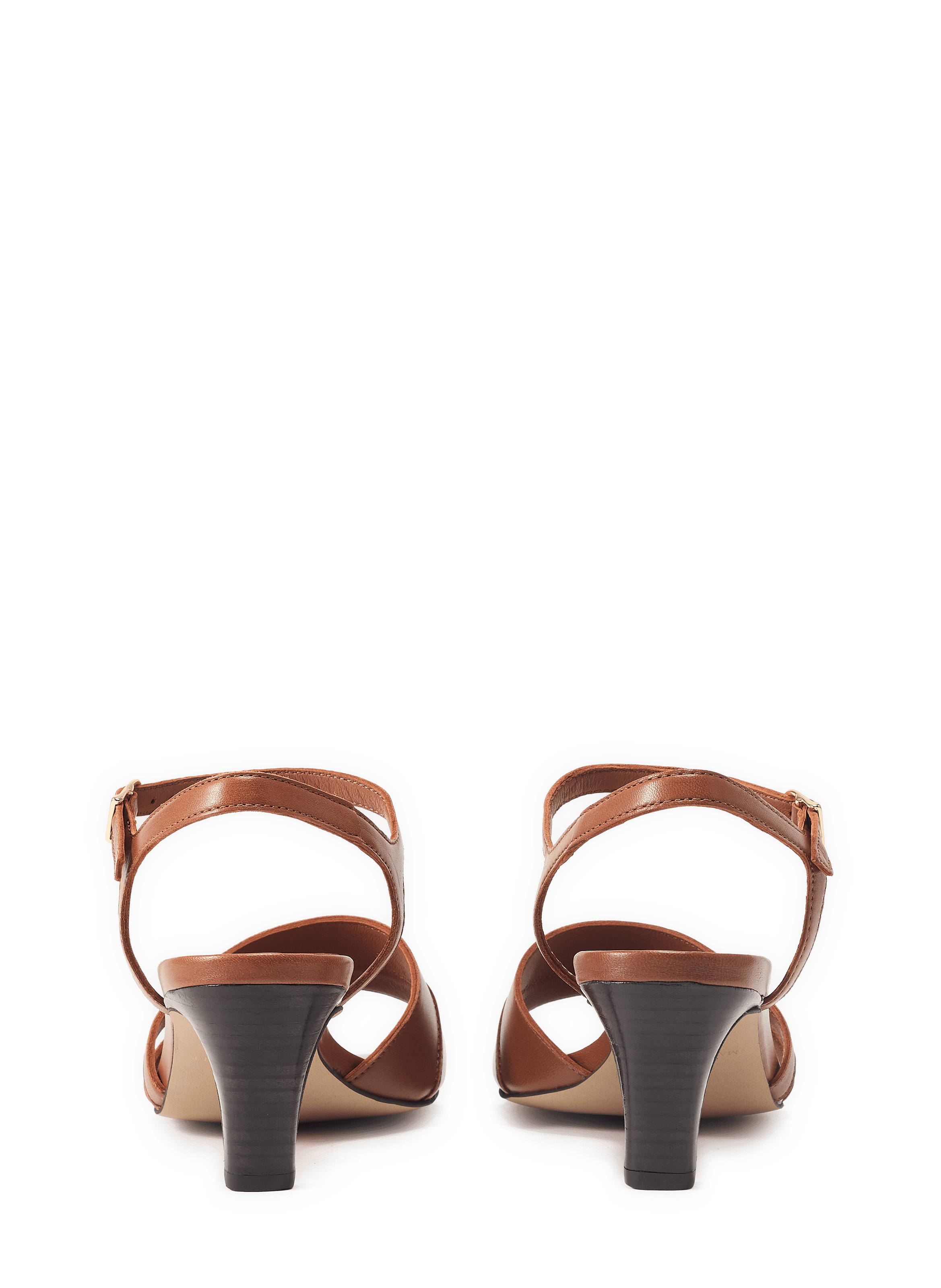 Lenny leather pumps MAISON TOUFET Brown