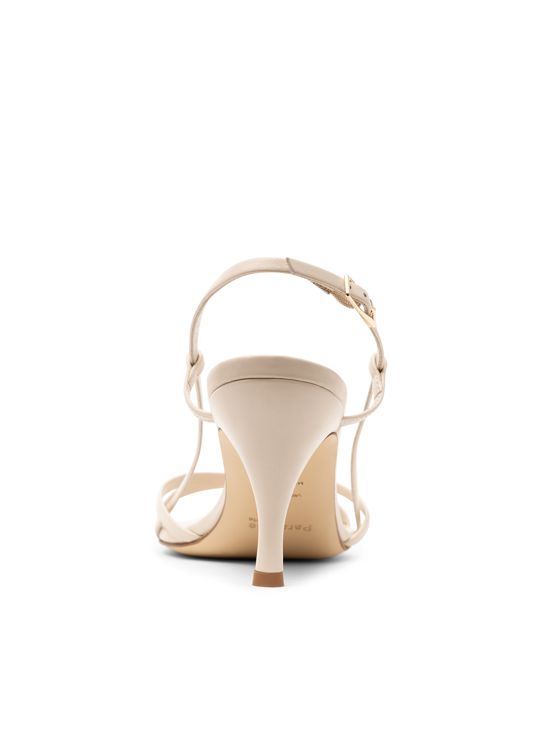 Sandales lina en nappa PARALLELE Blanc