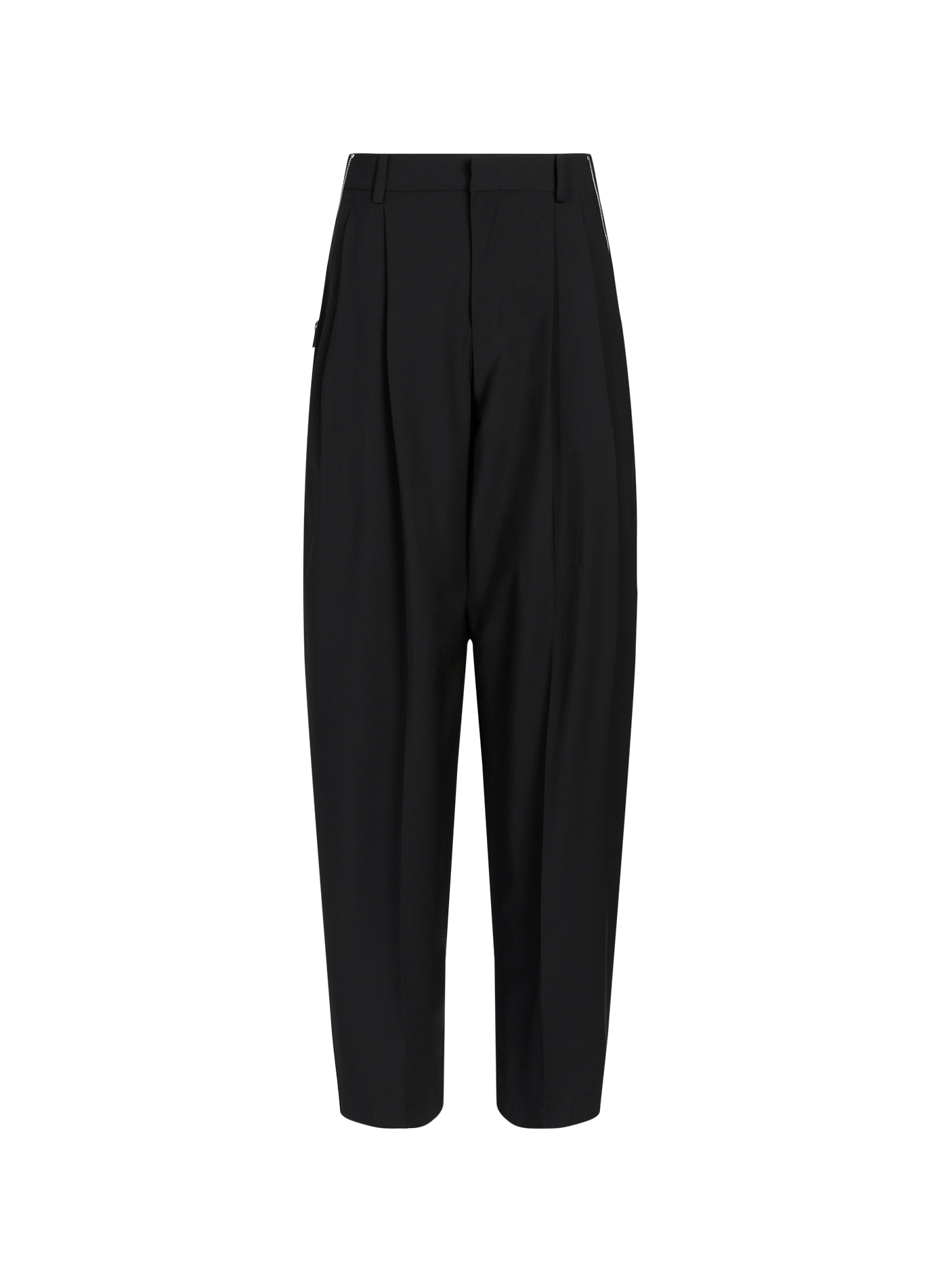 Cropped wool trousers ALEXANDER WANG Black