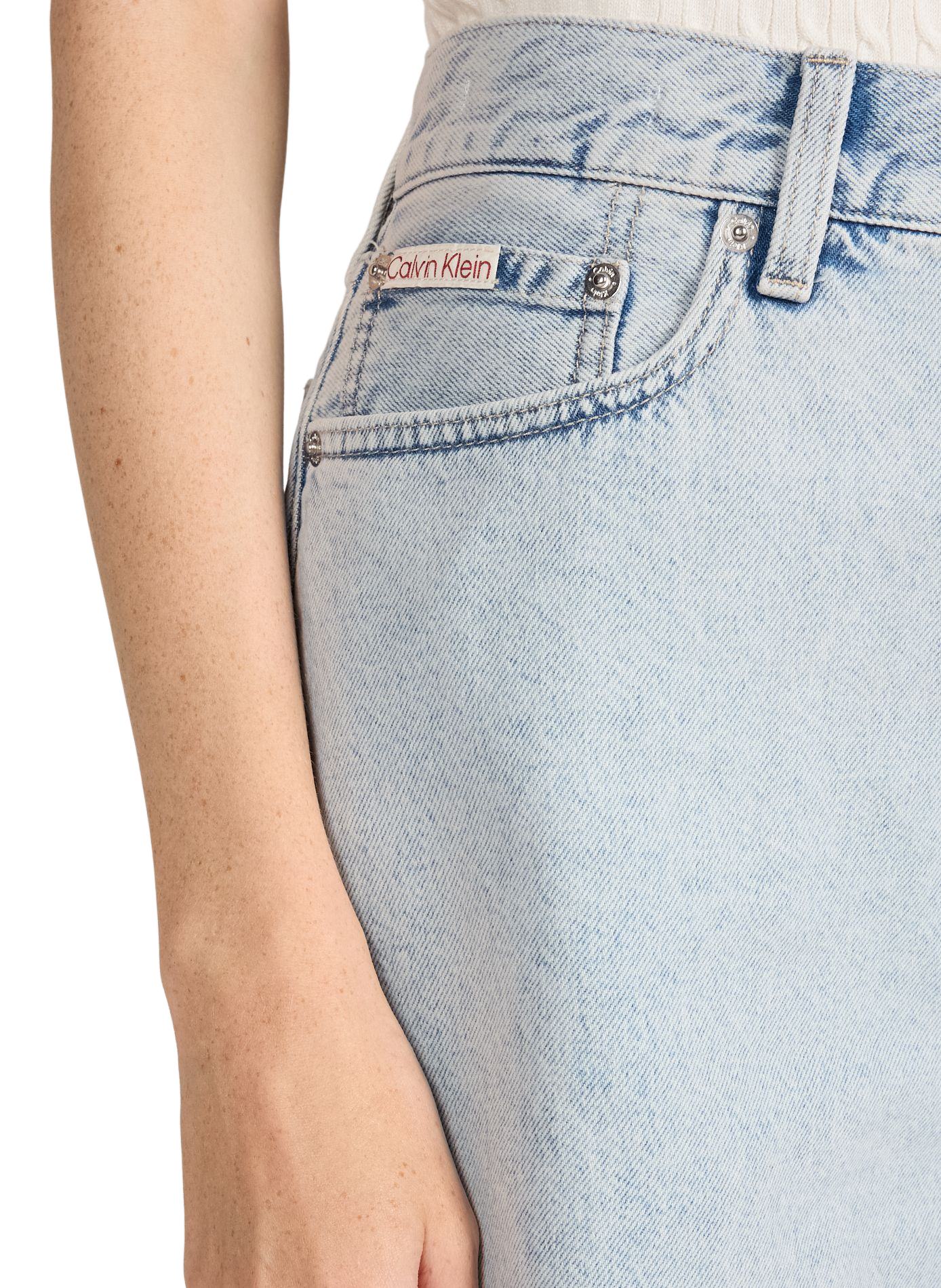 Straight leg jeans CALVIN KLEIN Blue