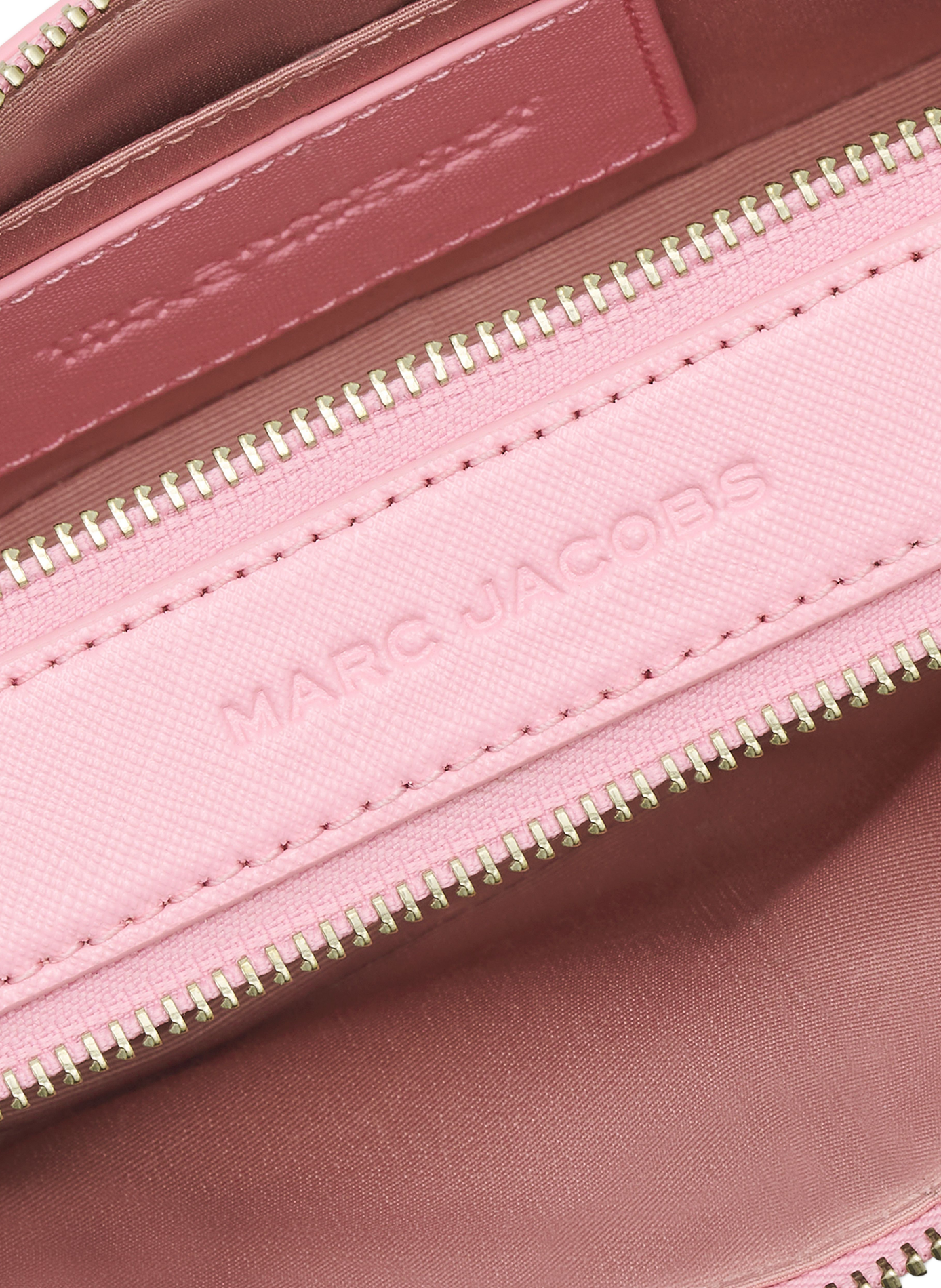 Bolso de hombro Snapshot de cuero MARC JACOBS Rosa