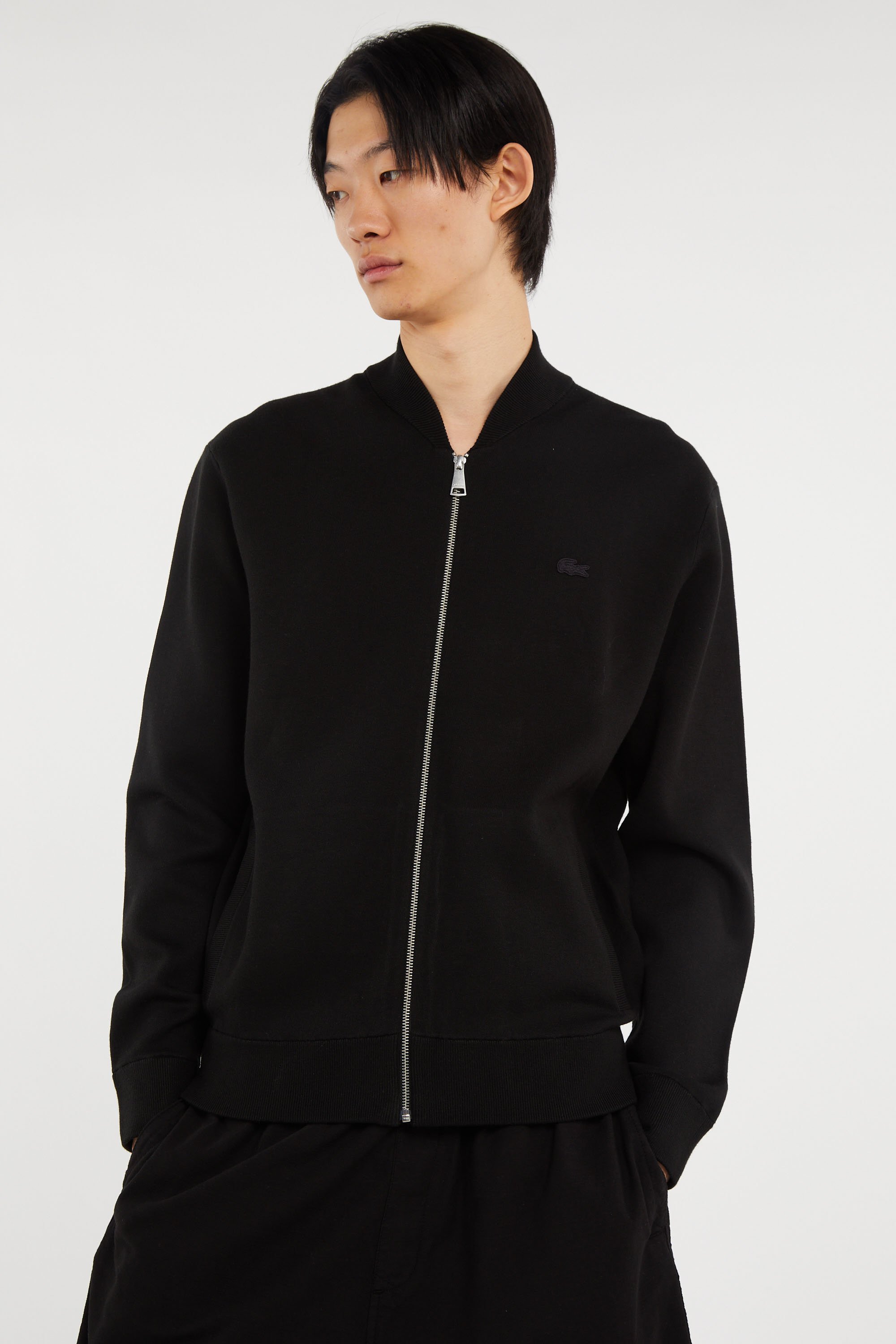 Cardigan tricot LACOSTE Noir