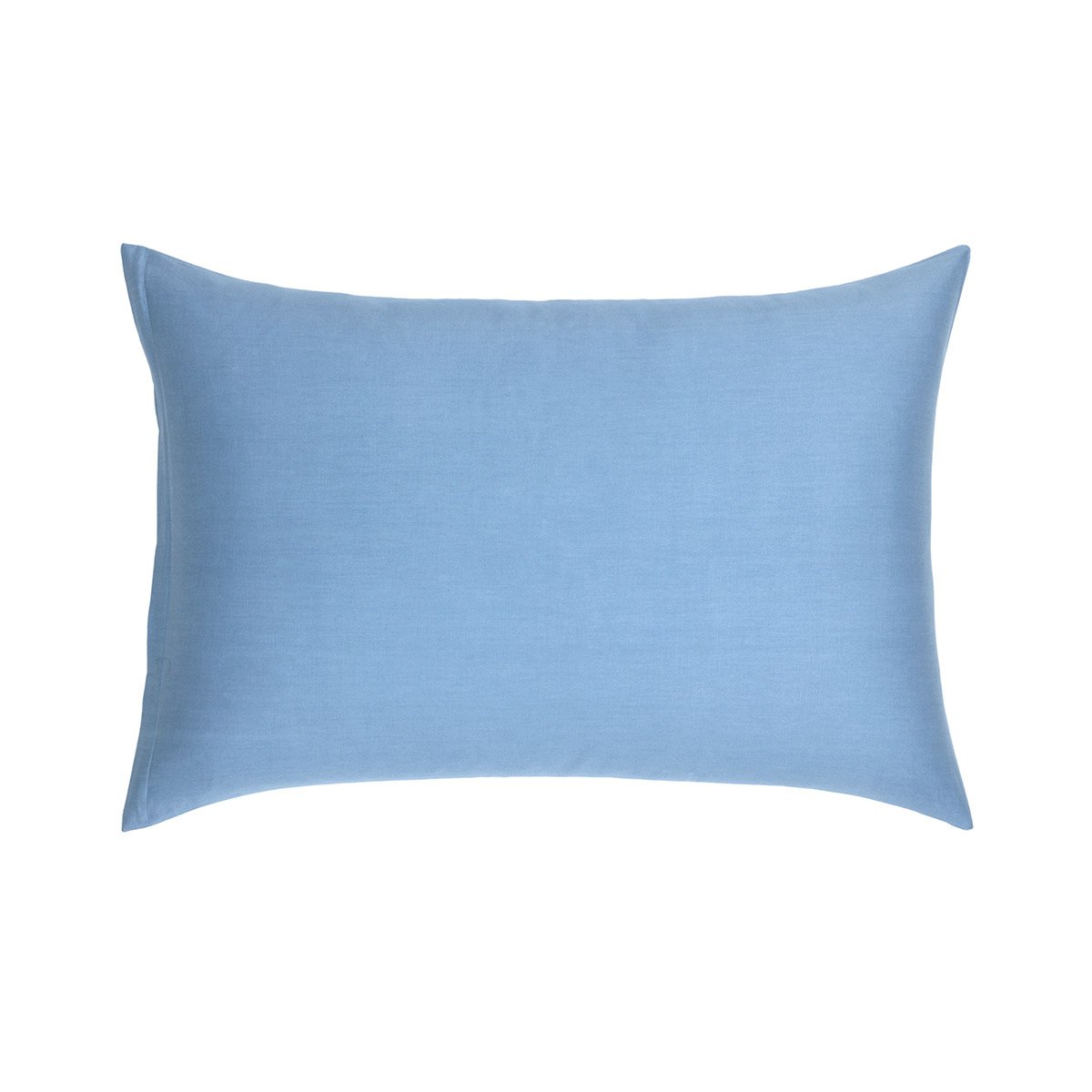 Taie d'oreiller en satin de coton, b linea BOSS HOME Bleu