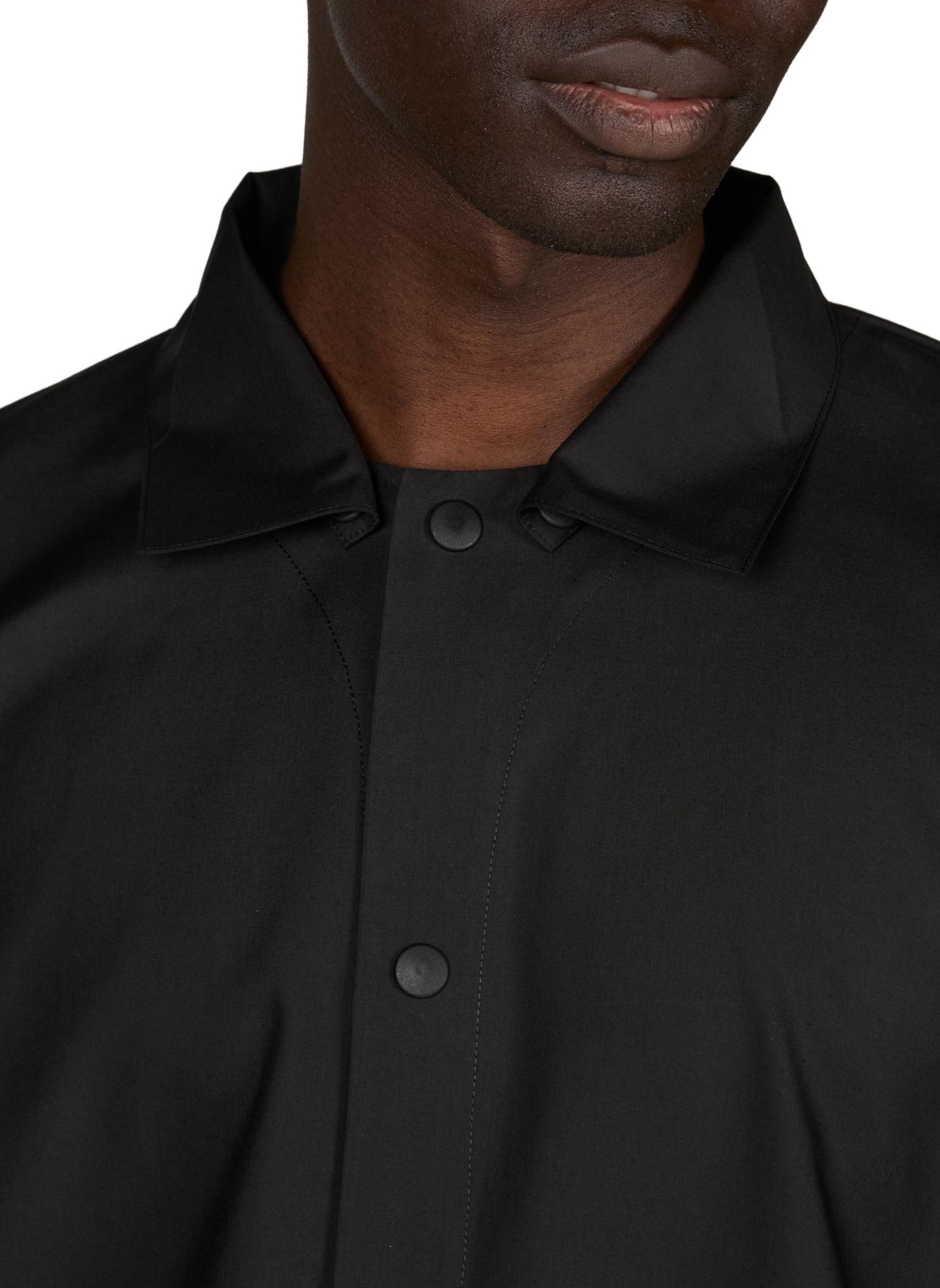 Chemise large manches longues  ISSEY MIYAKE Noir