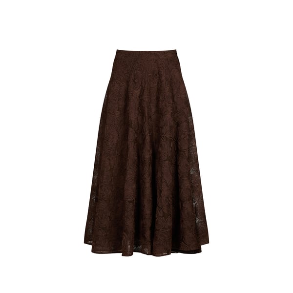 Jupe midi en dentelle Jupe midi en dentelle