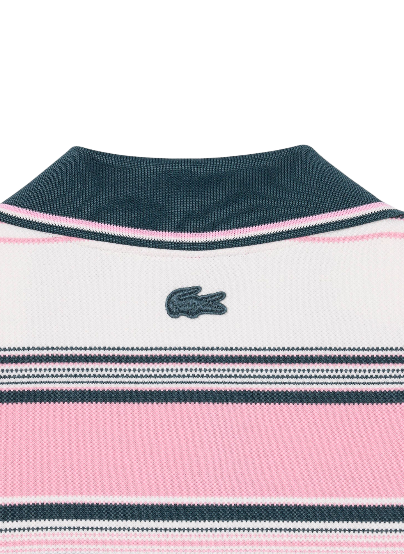 Polo Oziris droit rayé en coton LACOSTE Multicolore
