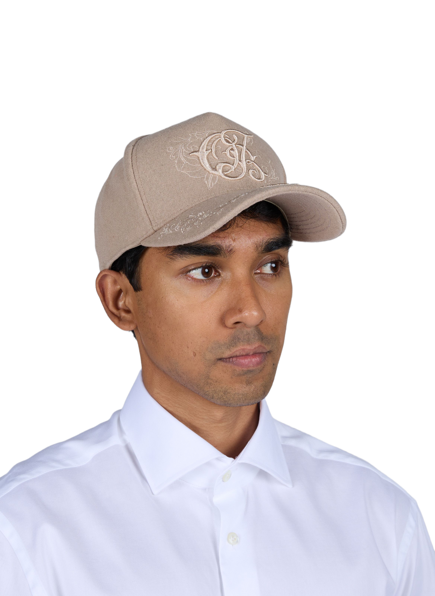 Wool-blend baseball cap ONLY THE BLIND Beige