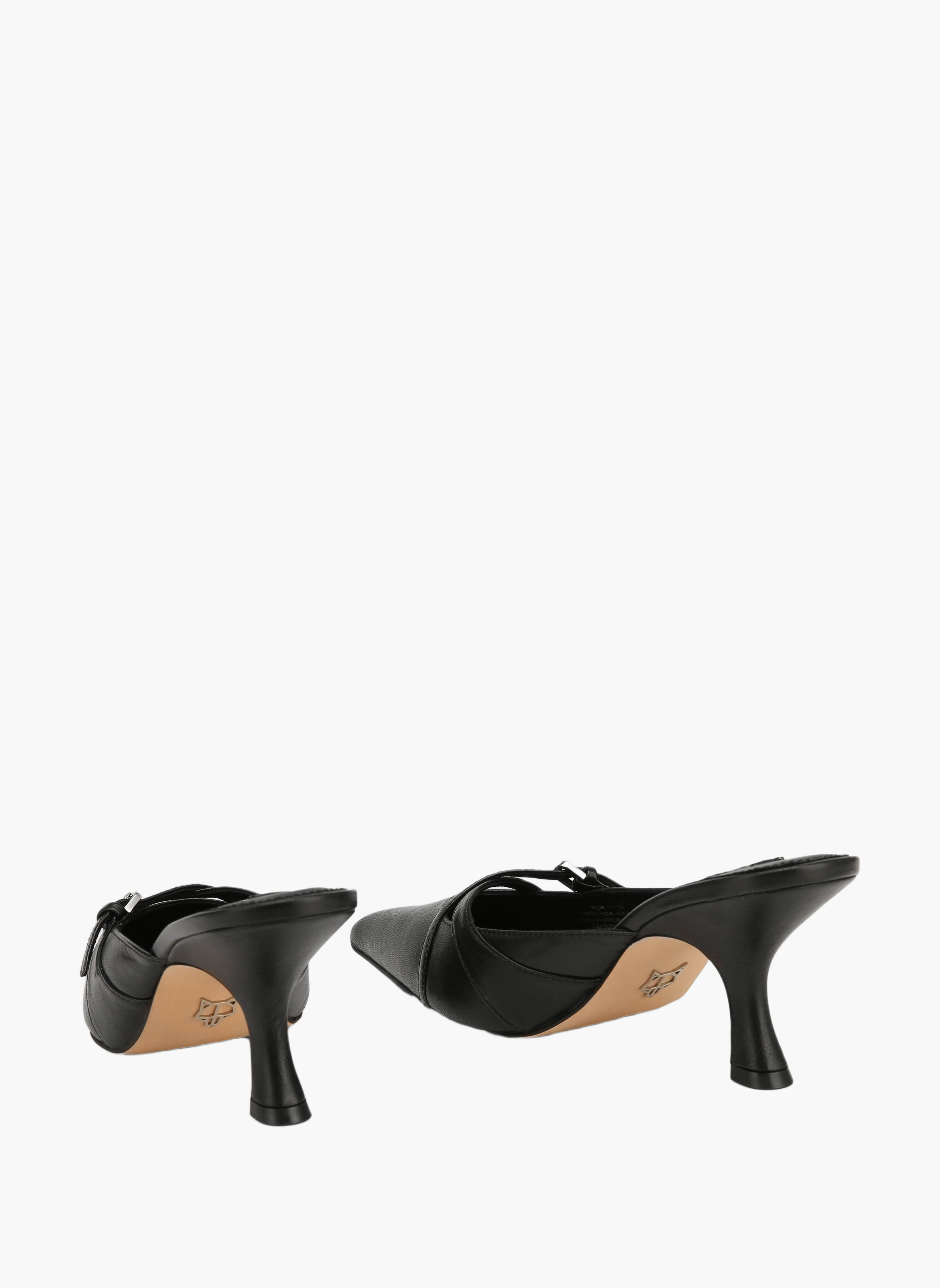 Hayes Pumps aus Leder NAKED WOLFE Schwarz