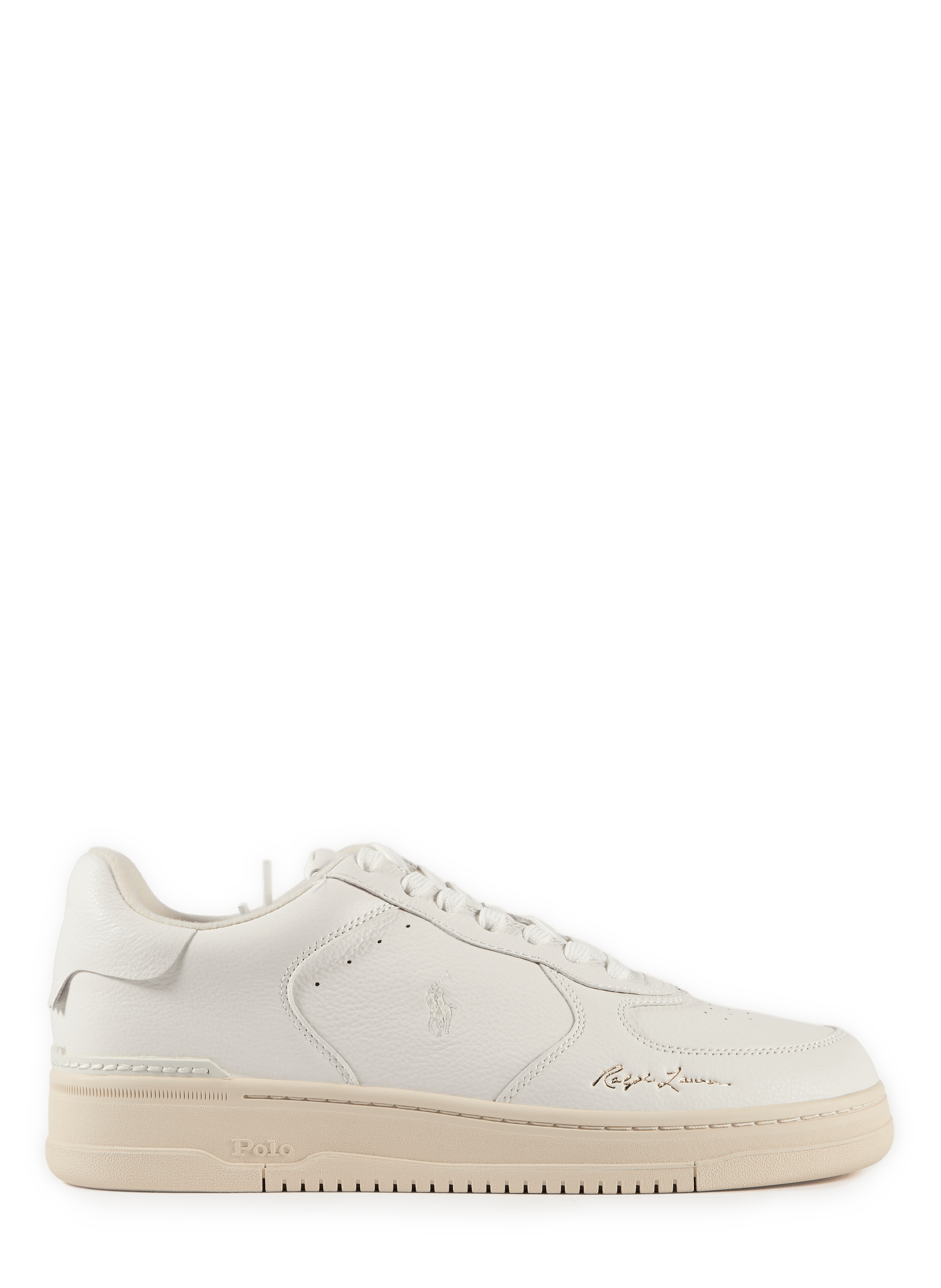 Low-top leather sneakers POLO RALPH LAUREN White
