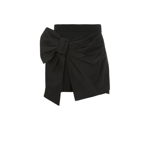 Jupe noeud taille haute