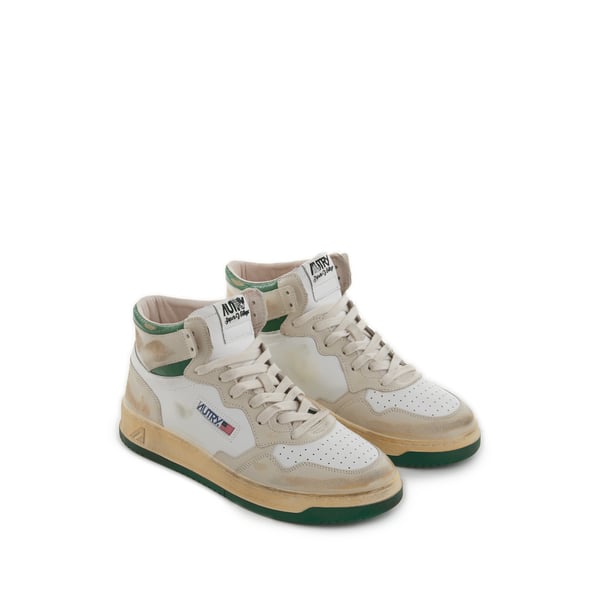 Baskets montantes Super Vintage en cuir