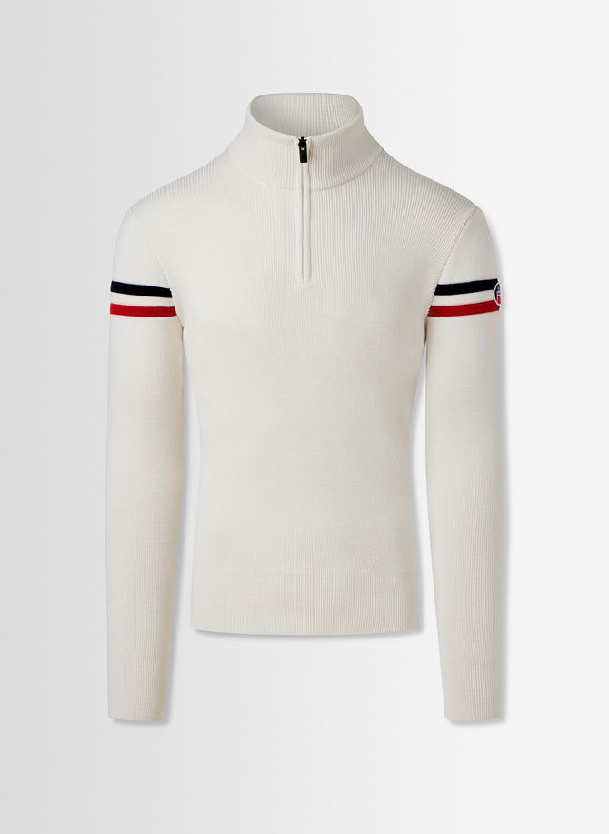 Pull wengen col montant coupe droite FUSALP