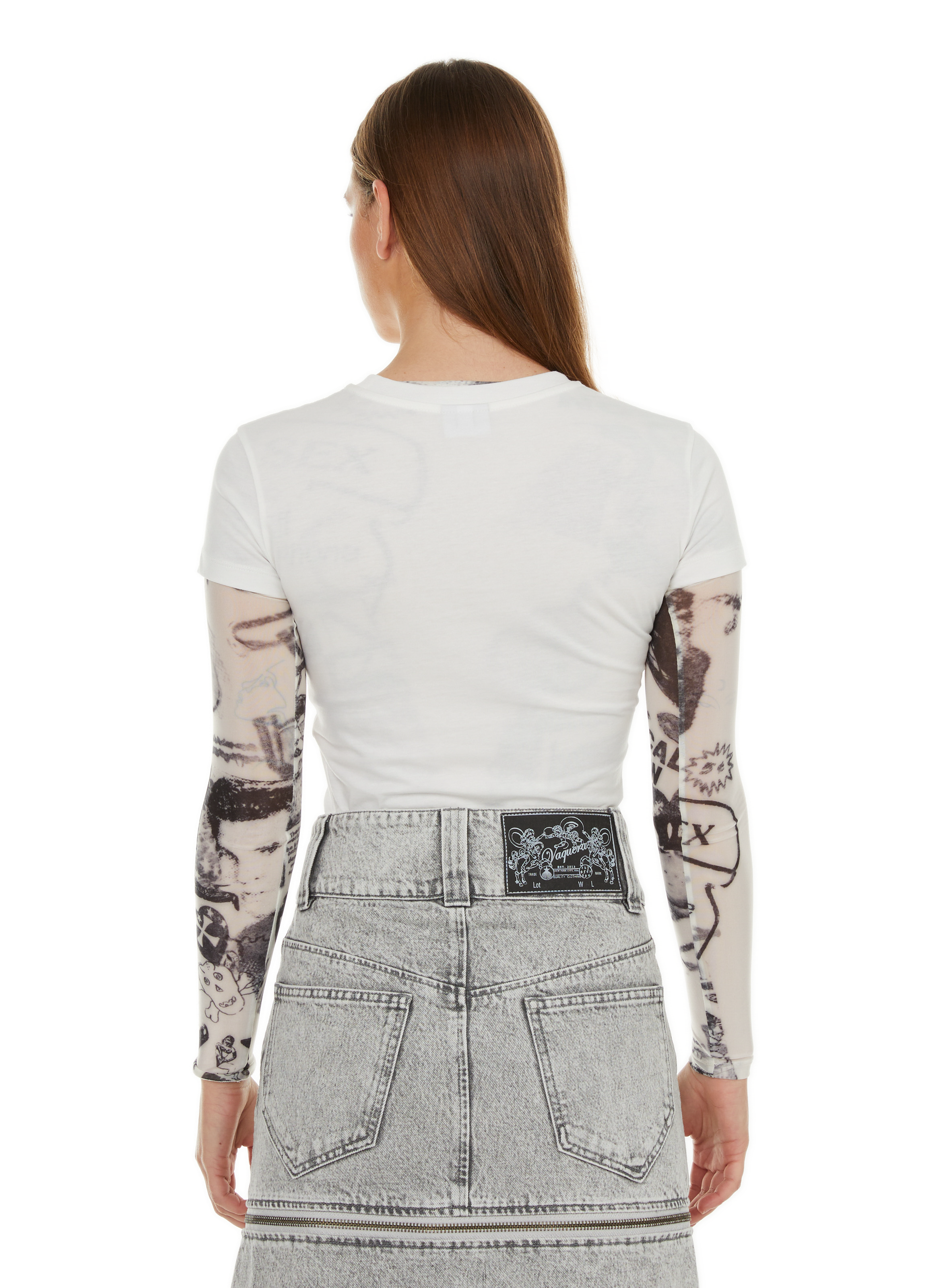 T-shirt en coton VAQUERA Blanc