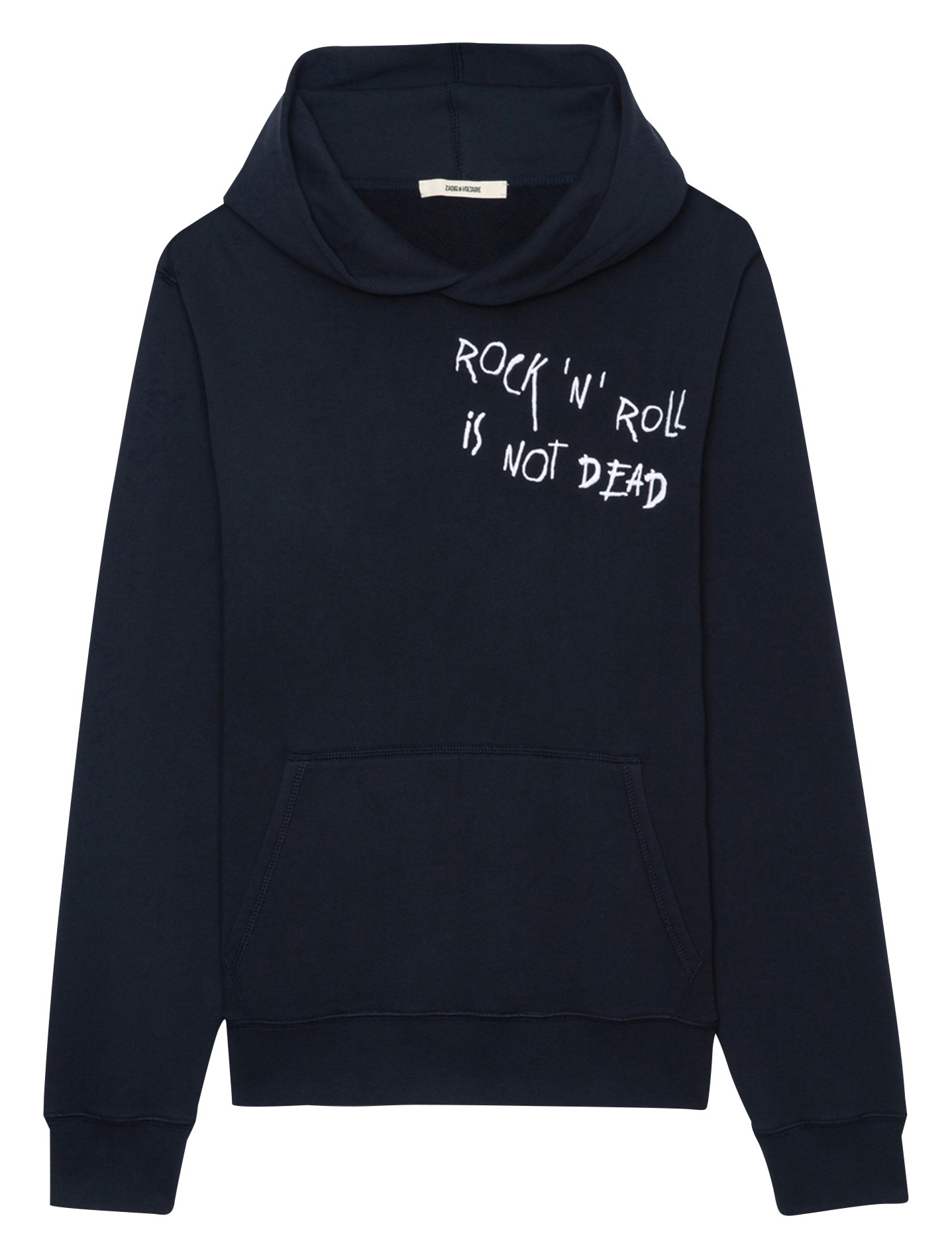 Sweat droit en coton bio sanchi ZADIG&VOLTAIRE Bleu