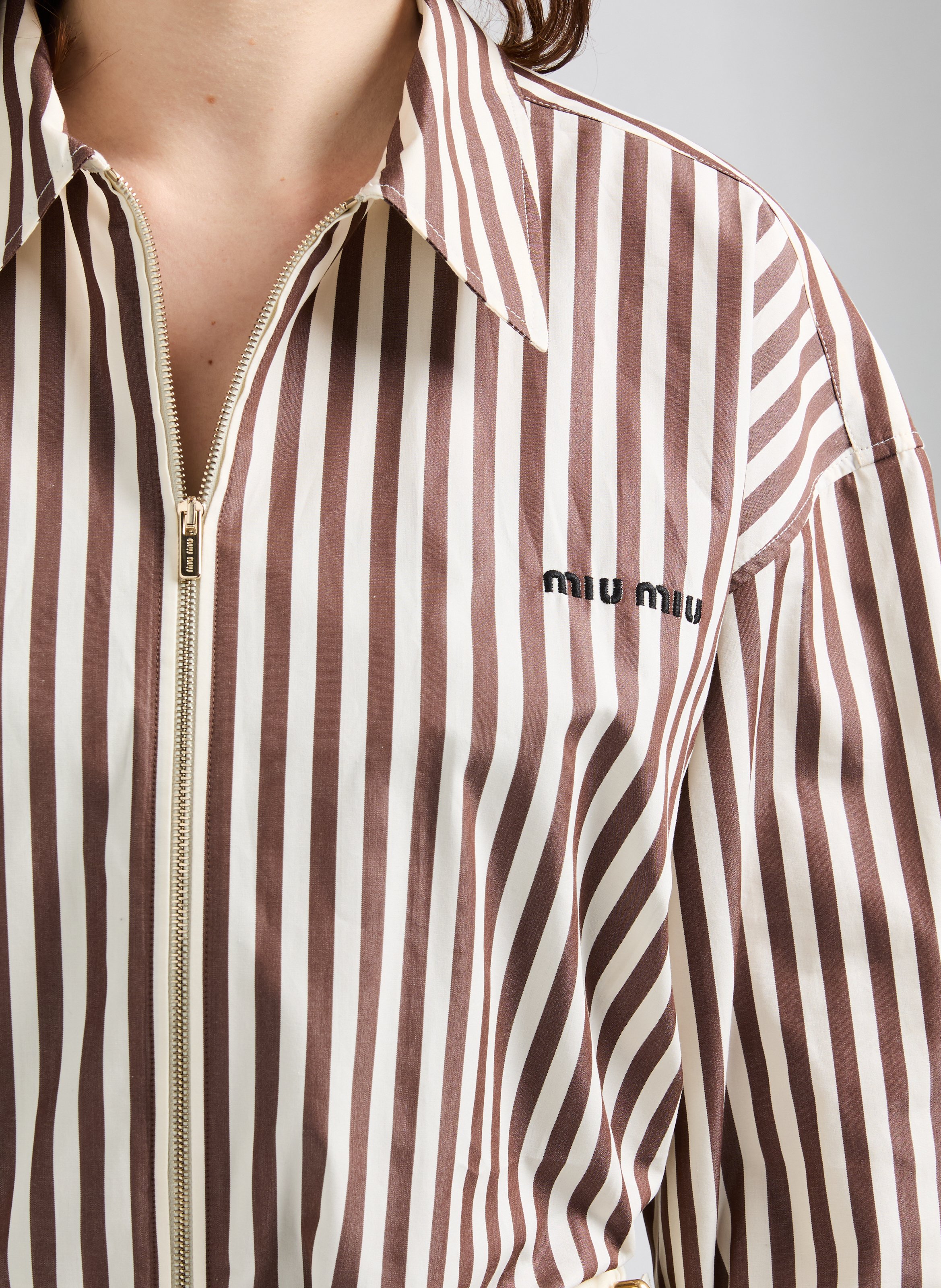 Collection Shirts Miu Miu Women Printemps-Été 2025 | Printemps