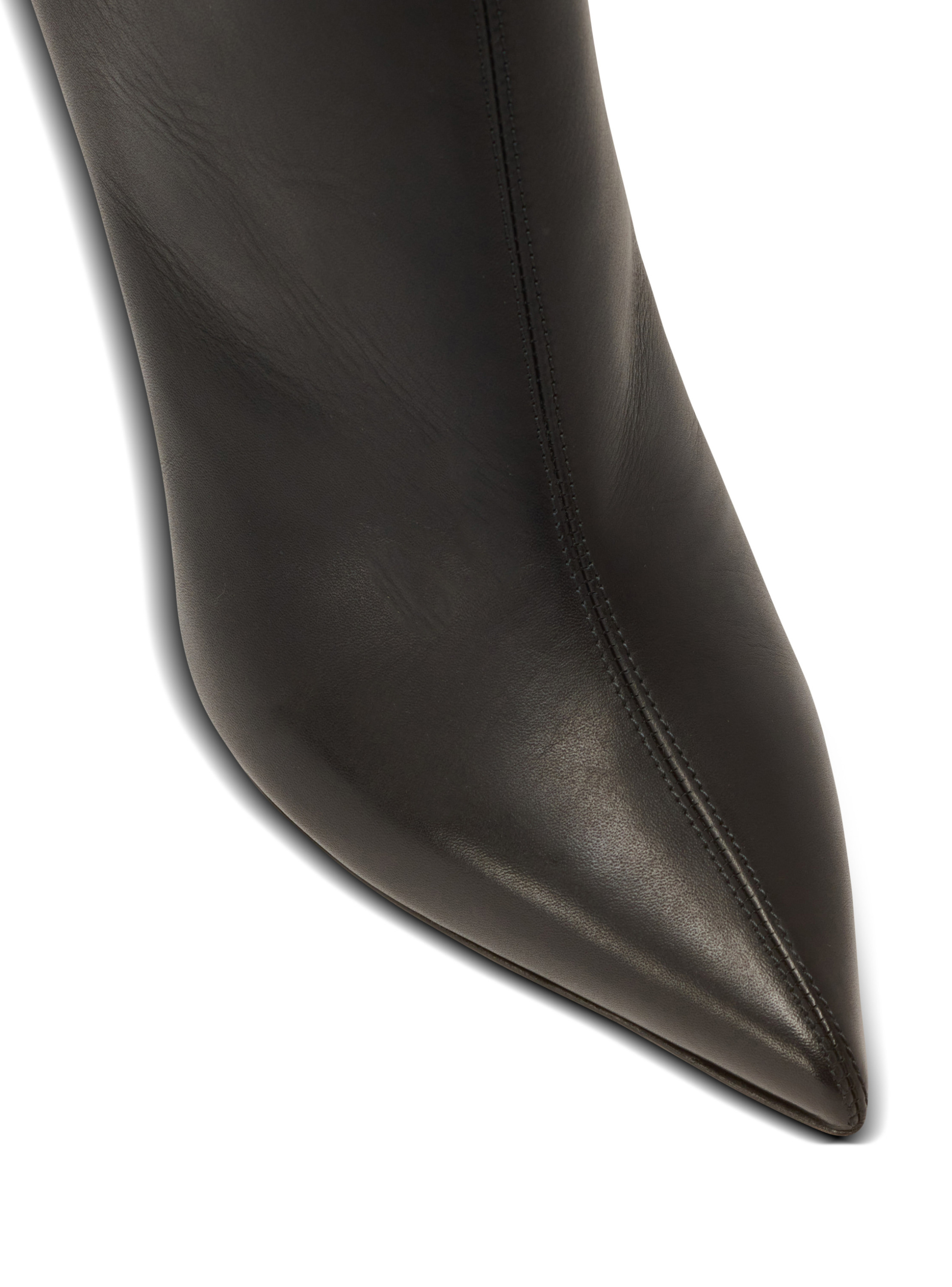 Bottines eden en cuir de veau BALMAIN Noir