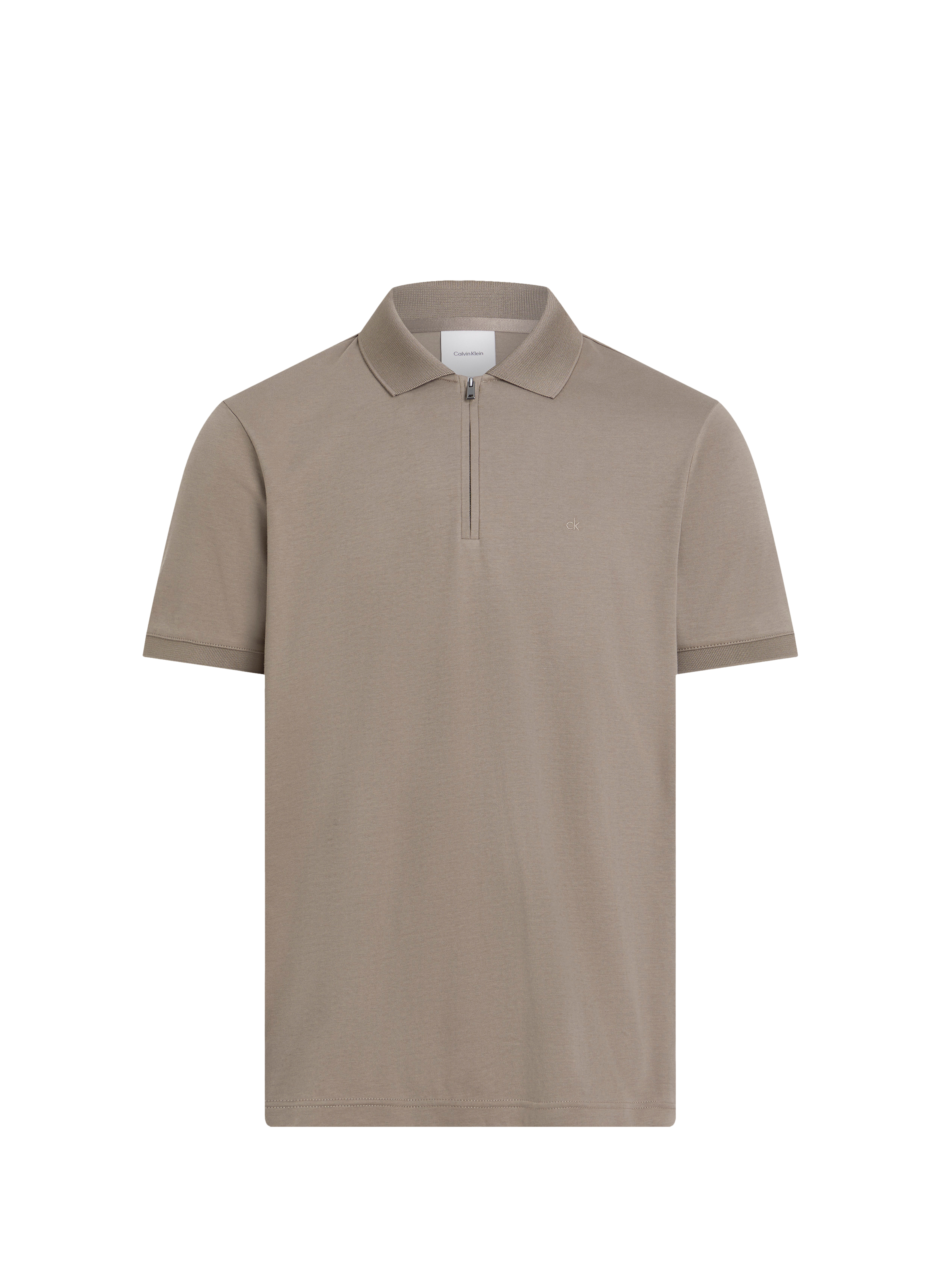 Polo en coton CALVIN KLEIN Beige