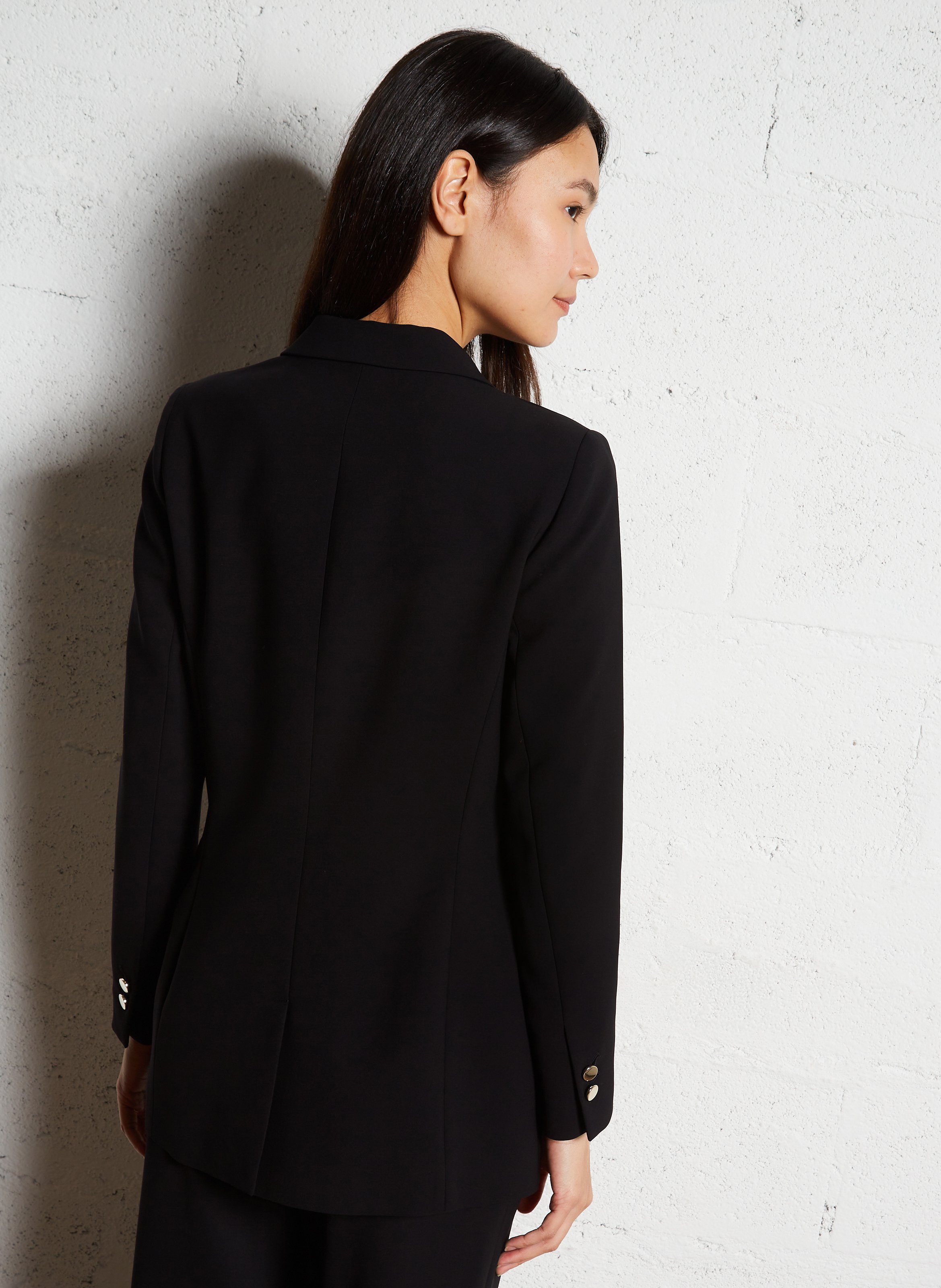 Veste tailleur droite MAISON 123 Noir