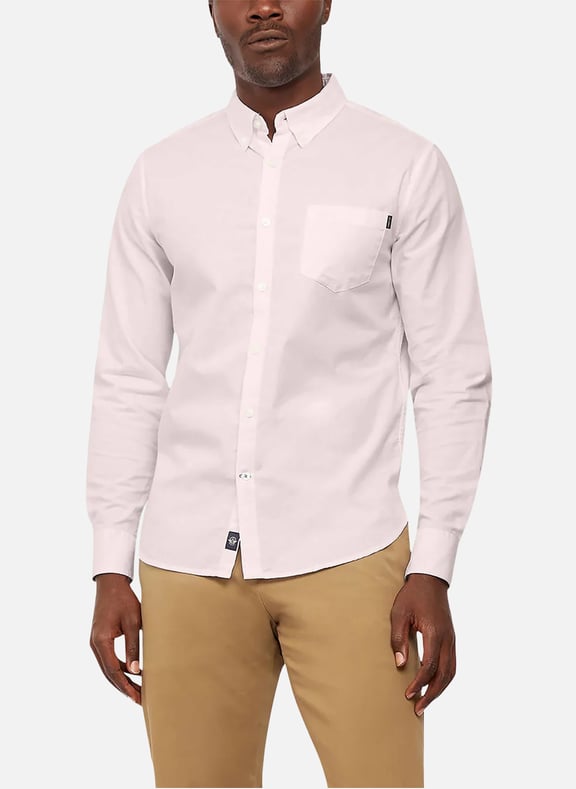 Chemise slim en coton Violet by DOCKERS DOCKERS Chemise slim en coton Violet