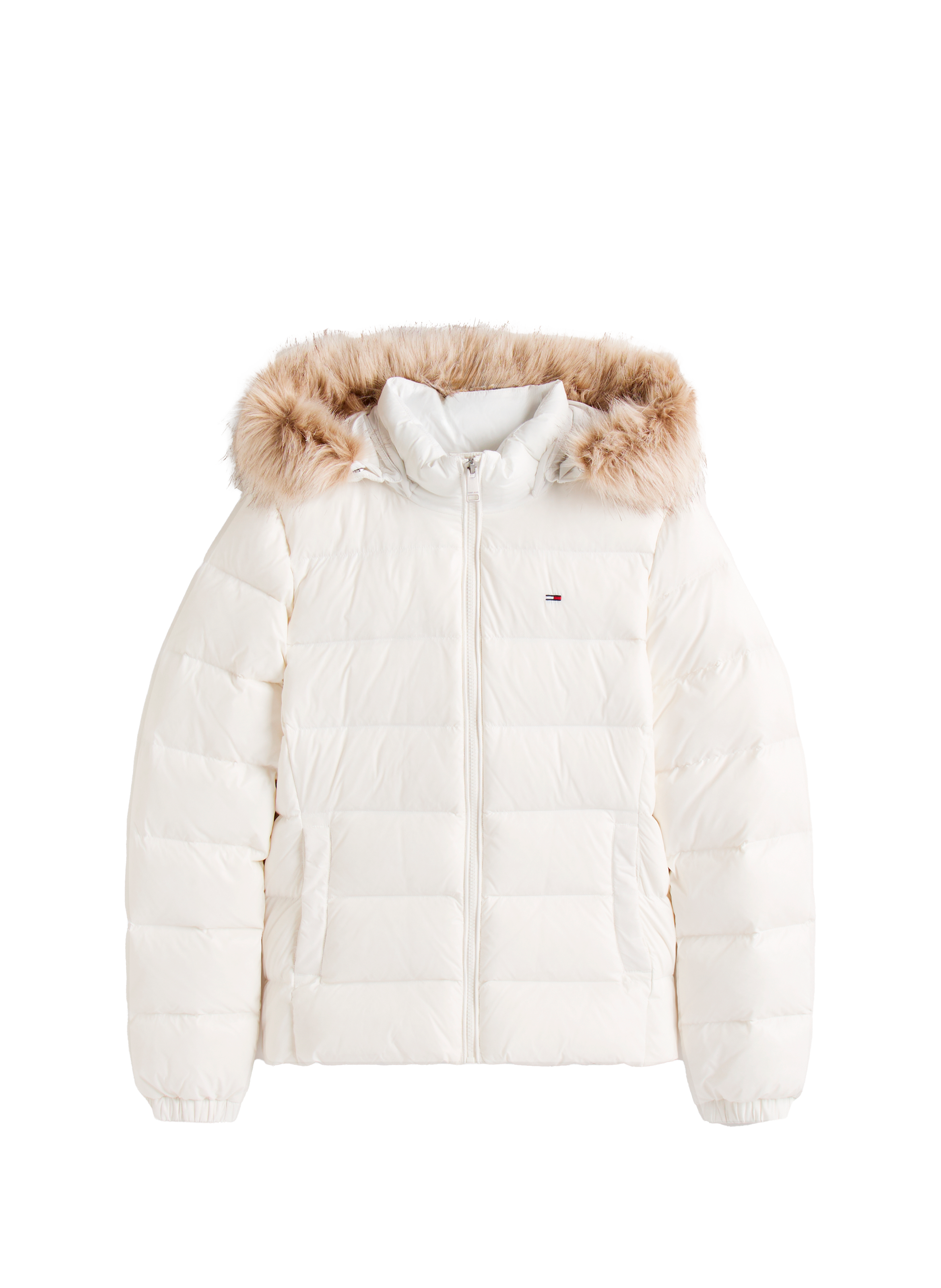 Doudoune à capuche  TOMMY HILFIGER Blanc