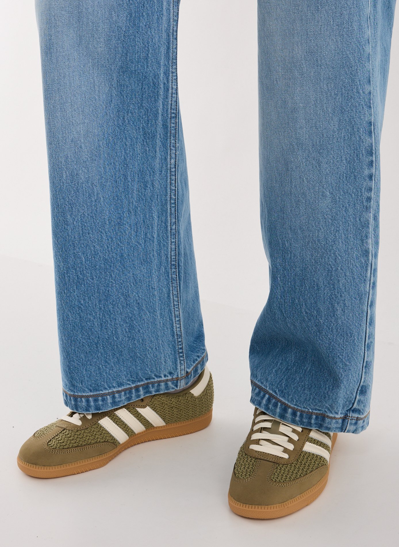 Leather sneakers ADIDAS Multicolour