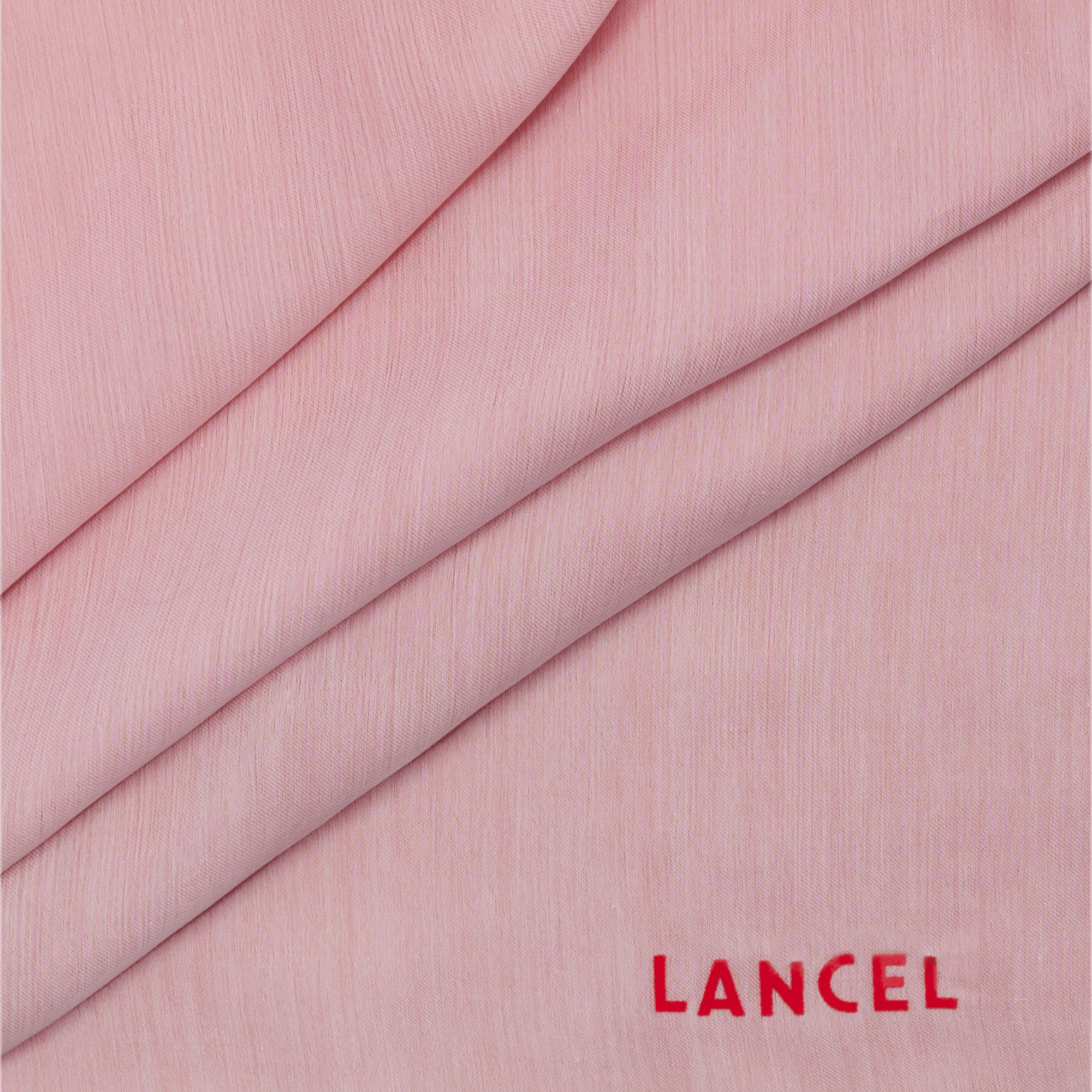 Etole en soie et coton LANCEL Orange