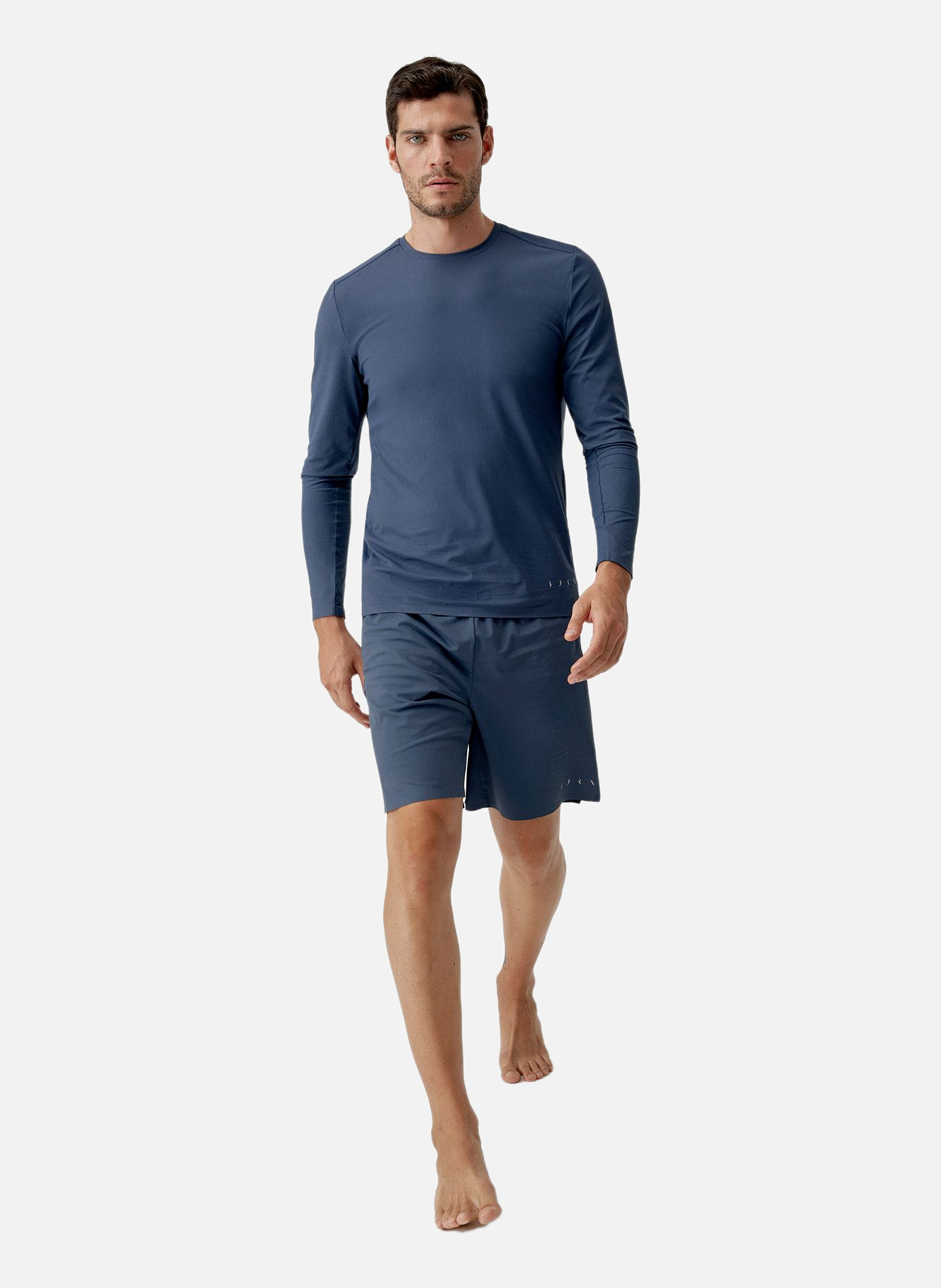 Short de sport homme training orinoco BORN LIVING YOGA Bleu