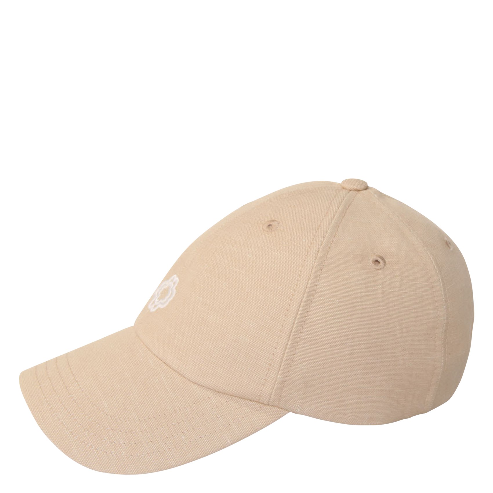 Casquette en lin mélangé MAJE Beige