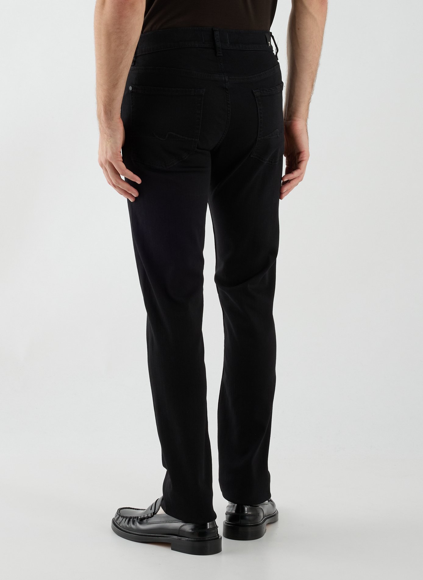 Slimmy slim jeans in blended cotton 7 FOR ALL MANKIND Black