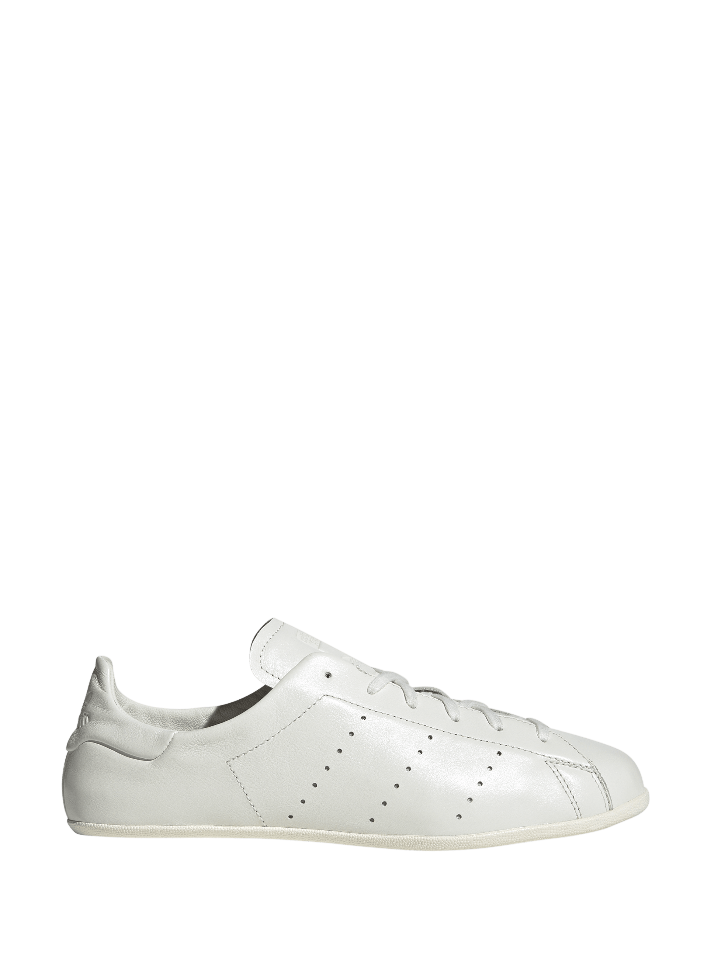 Leather lace-up sneakers ADIDAS White