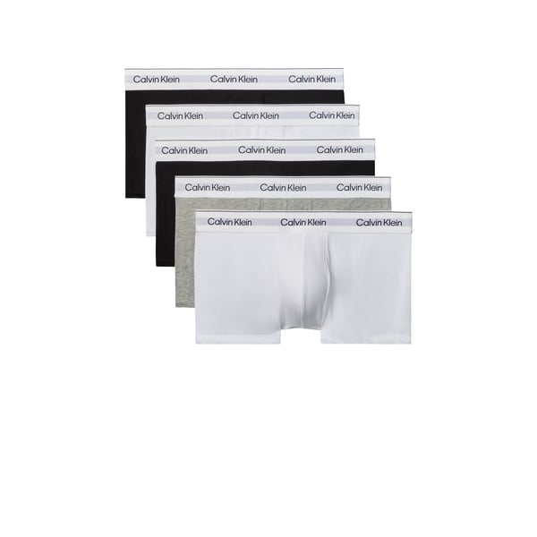 Calvin Lot de boxers uni en coton mélangé
