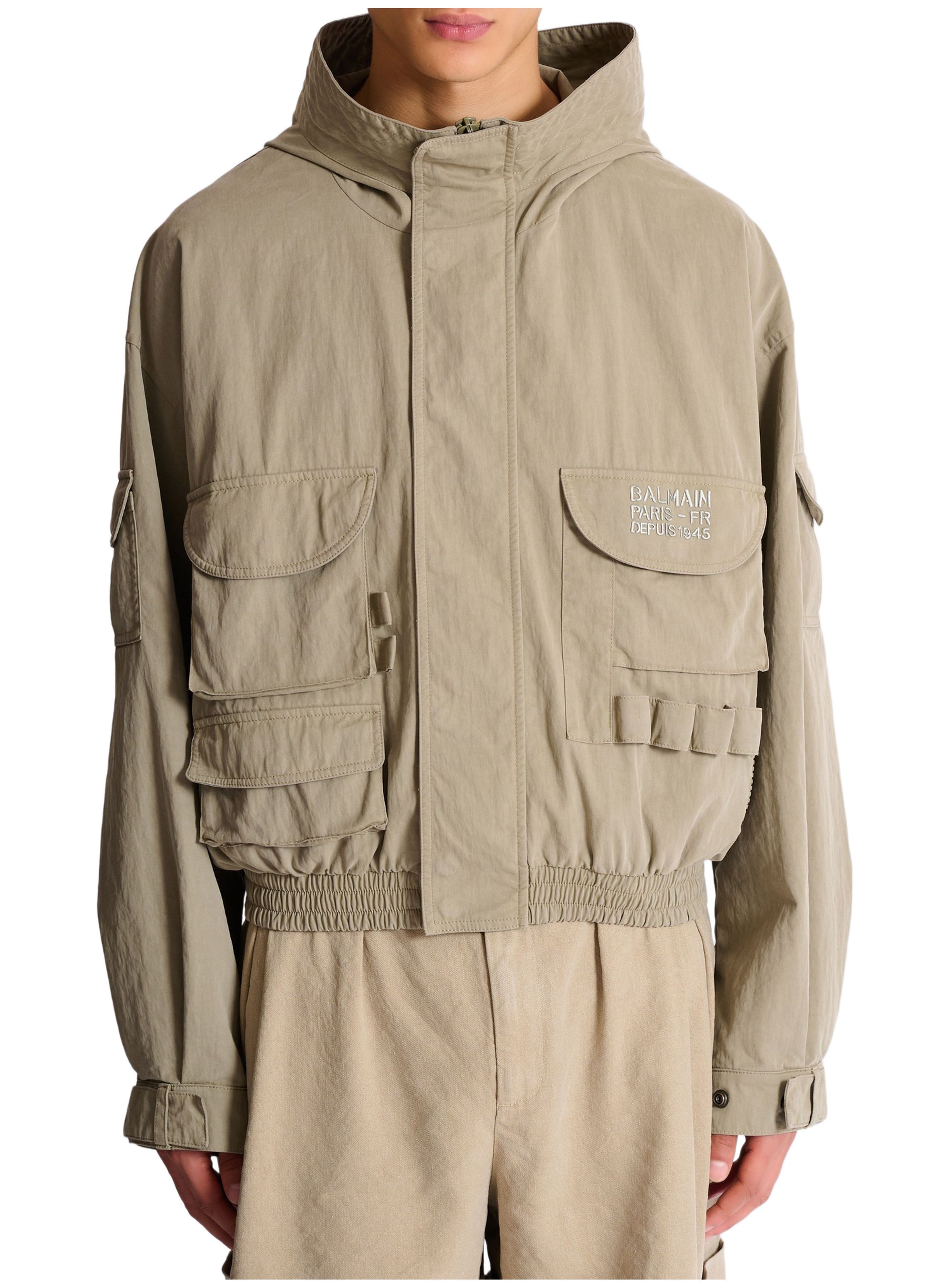 Veste cargo balmain stamp en coton vintage BALMAIN Vert