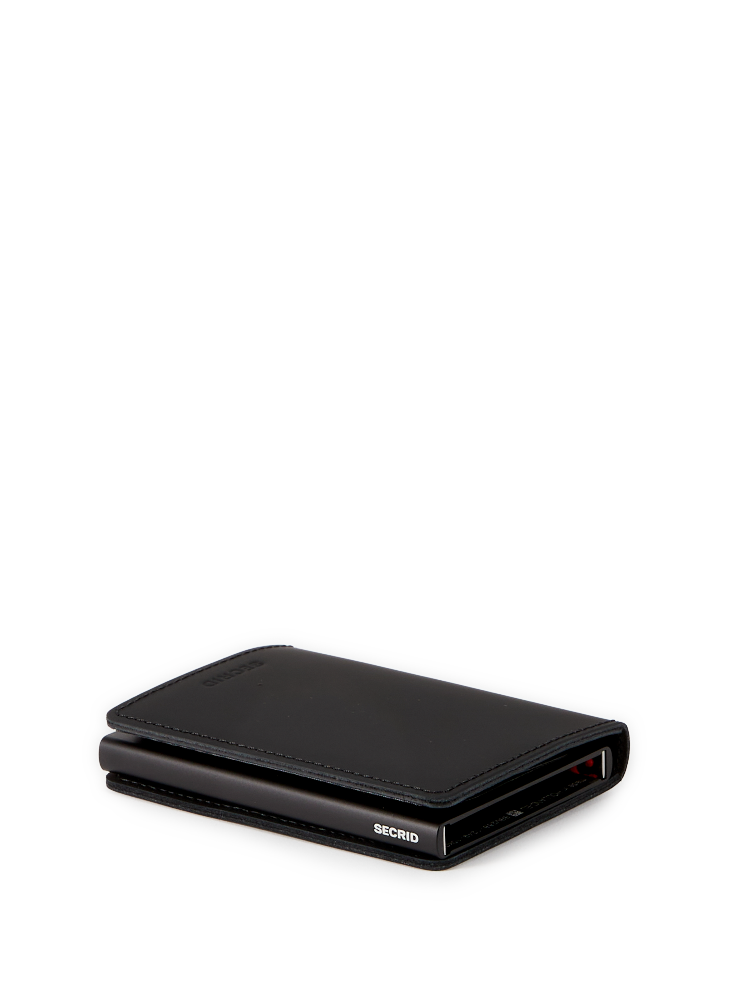 Mini leather blend cardholder SECRID Black