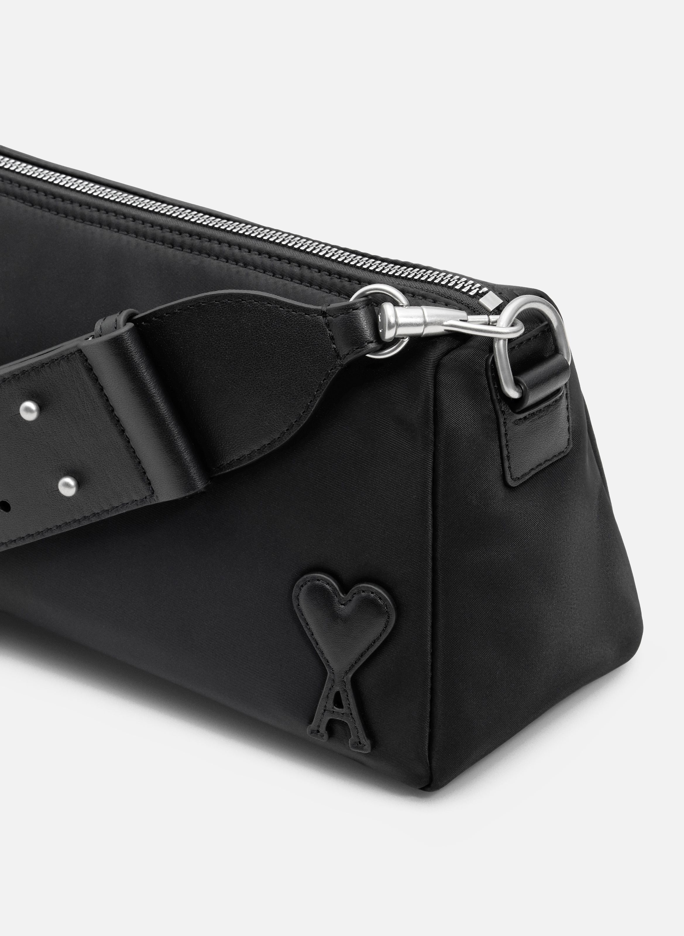 Sac Marcel En Nylon Ouatiné unisexe AMI PARIS Noir