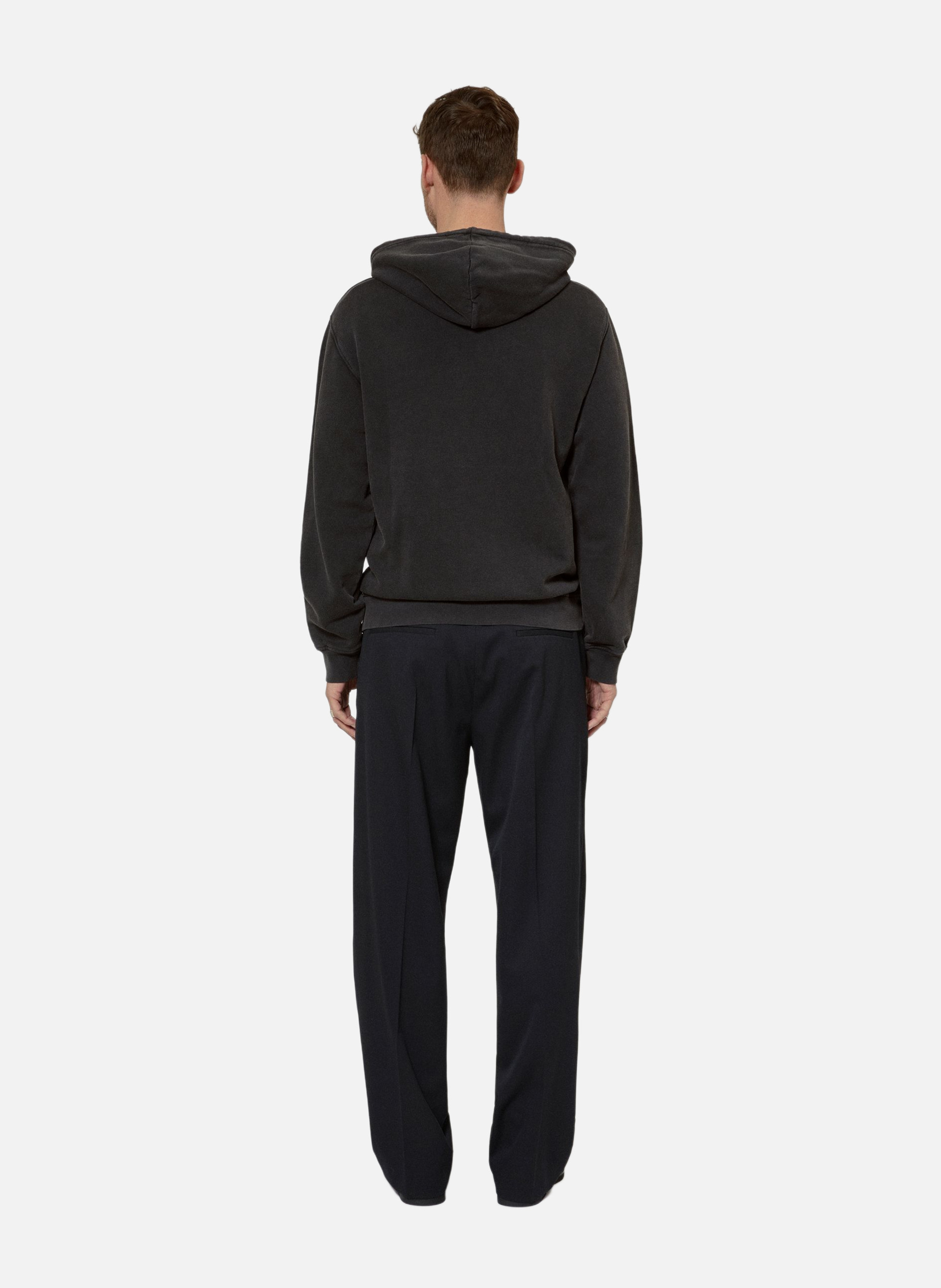 Sweatshirt à capuche avec sérigraphie panthère THE KOOPLES Noir