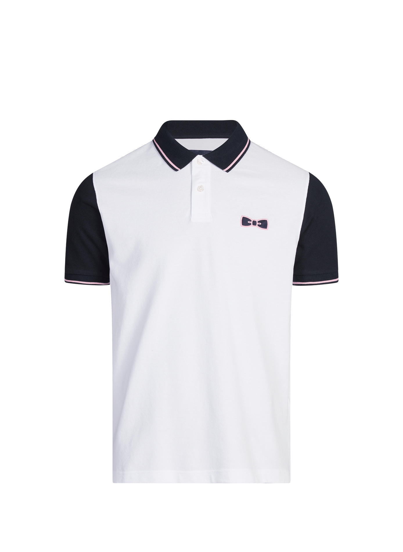 Polo manches courtes en coton EDEN PARK Blanc