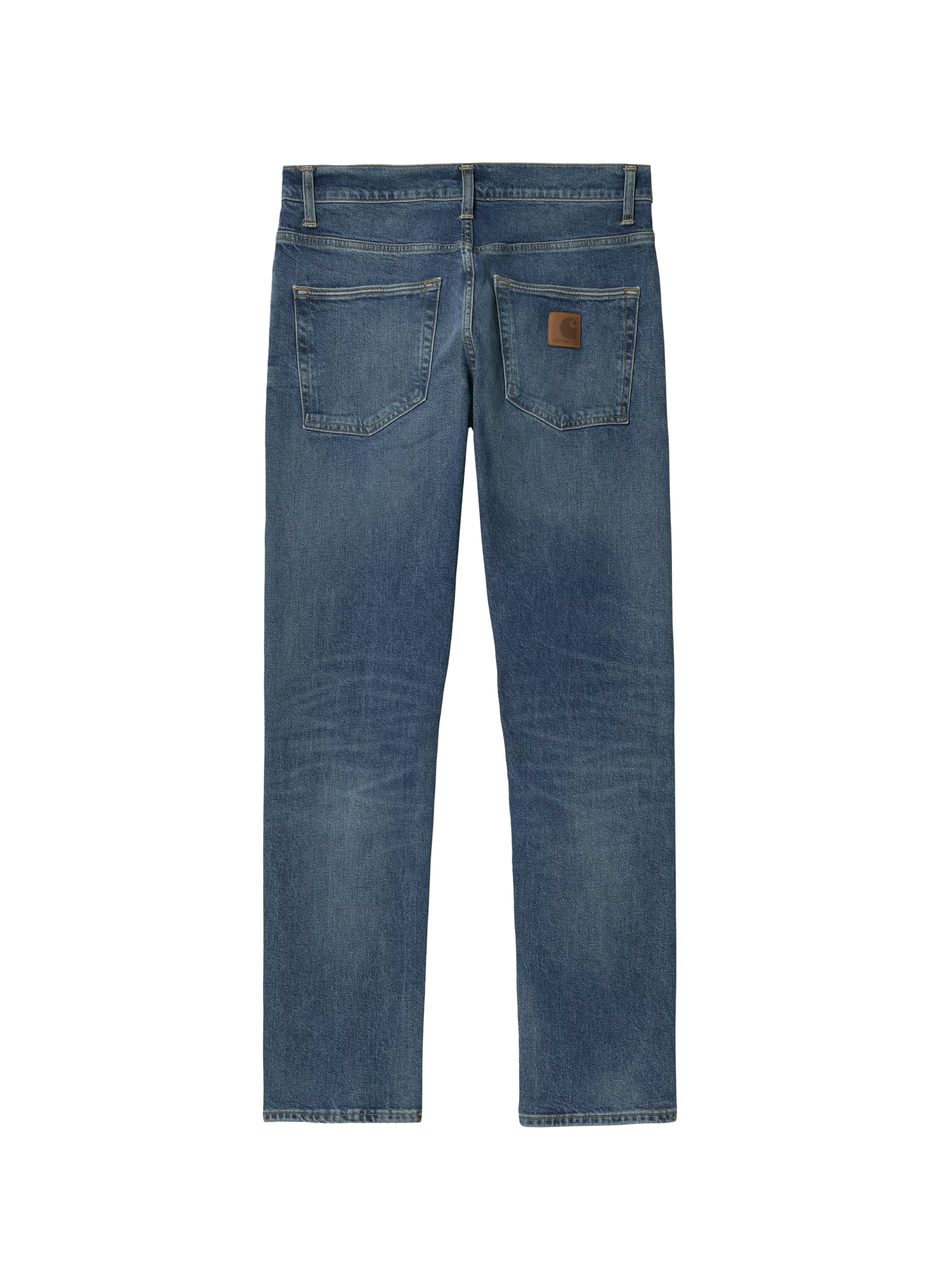 Jeans dritti in cotone misto CARHARTT WIP Blu