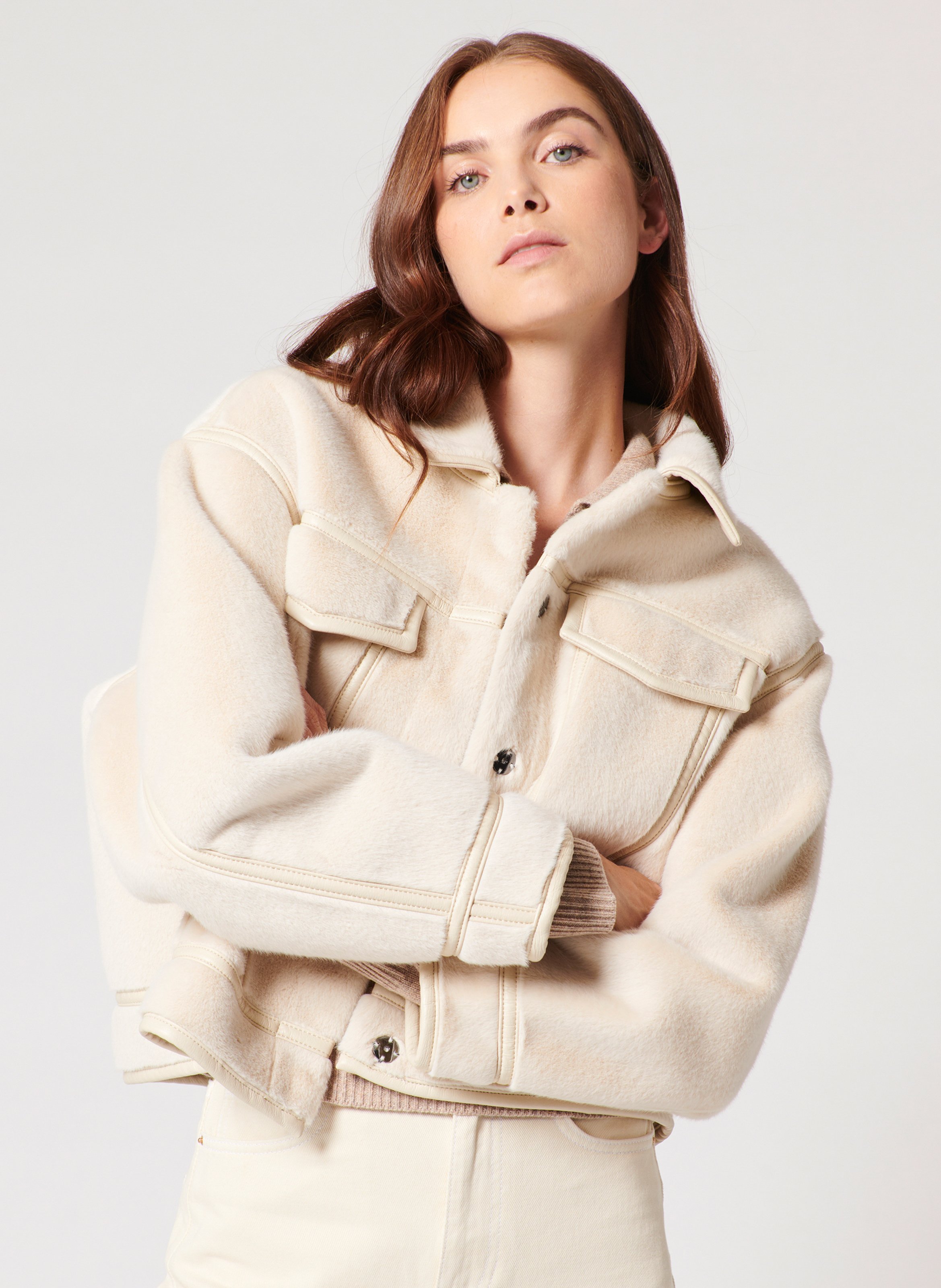 Veste  monge ZAPA Blanc