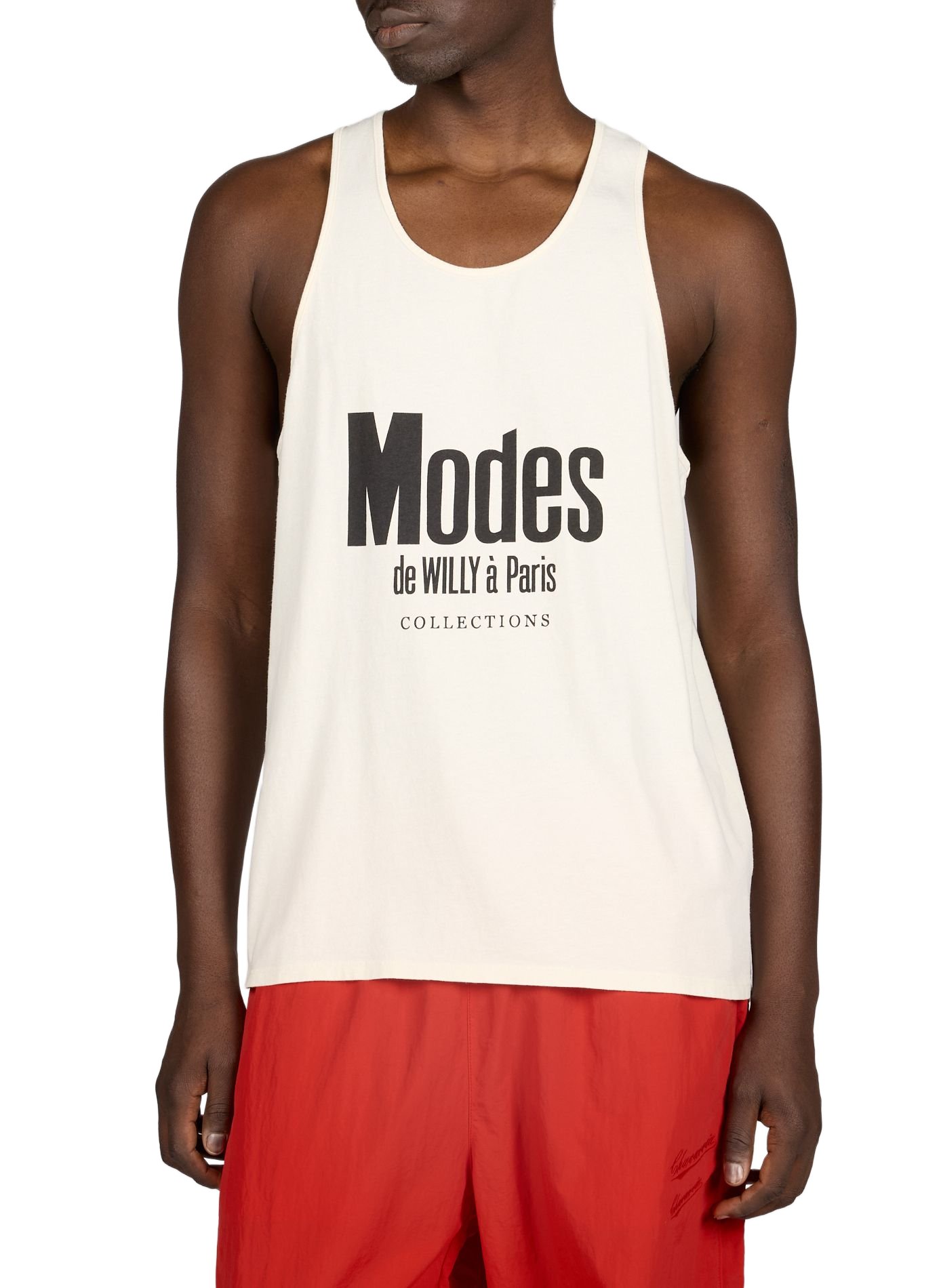 Débardeur Willy en coton WILLY CHAVARRIA Blanc