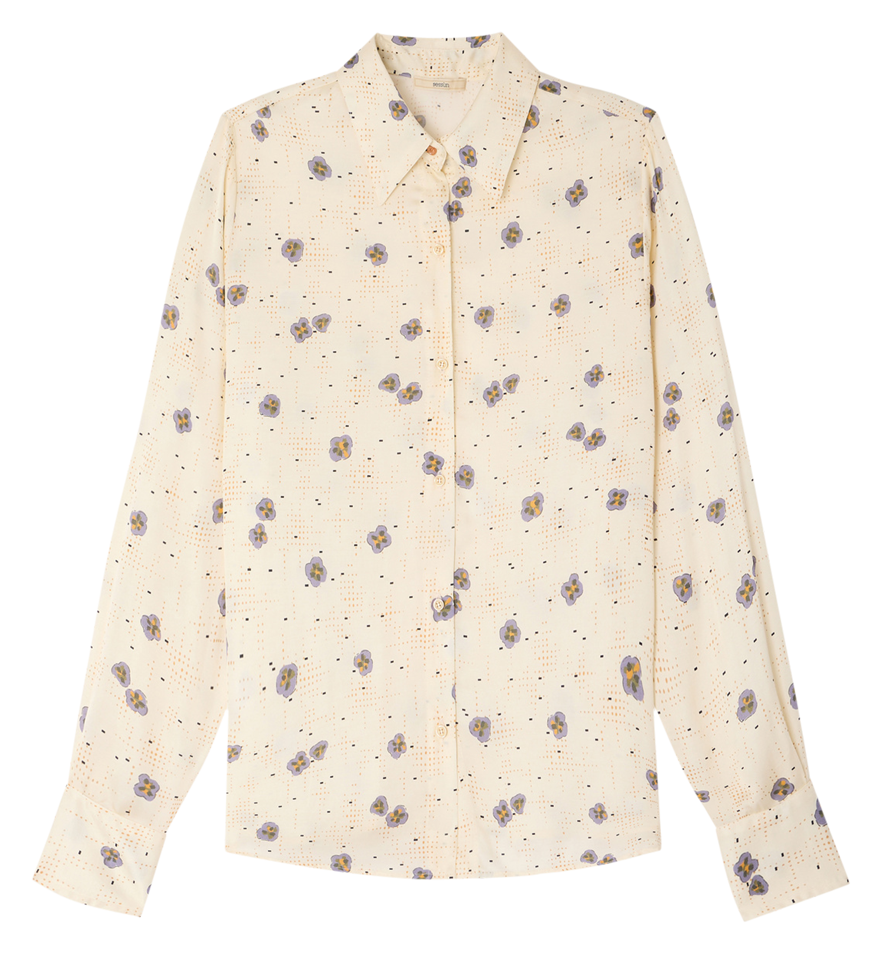 Chemise col classique imprimée britjet SESSUN Multicolore