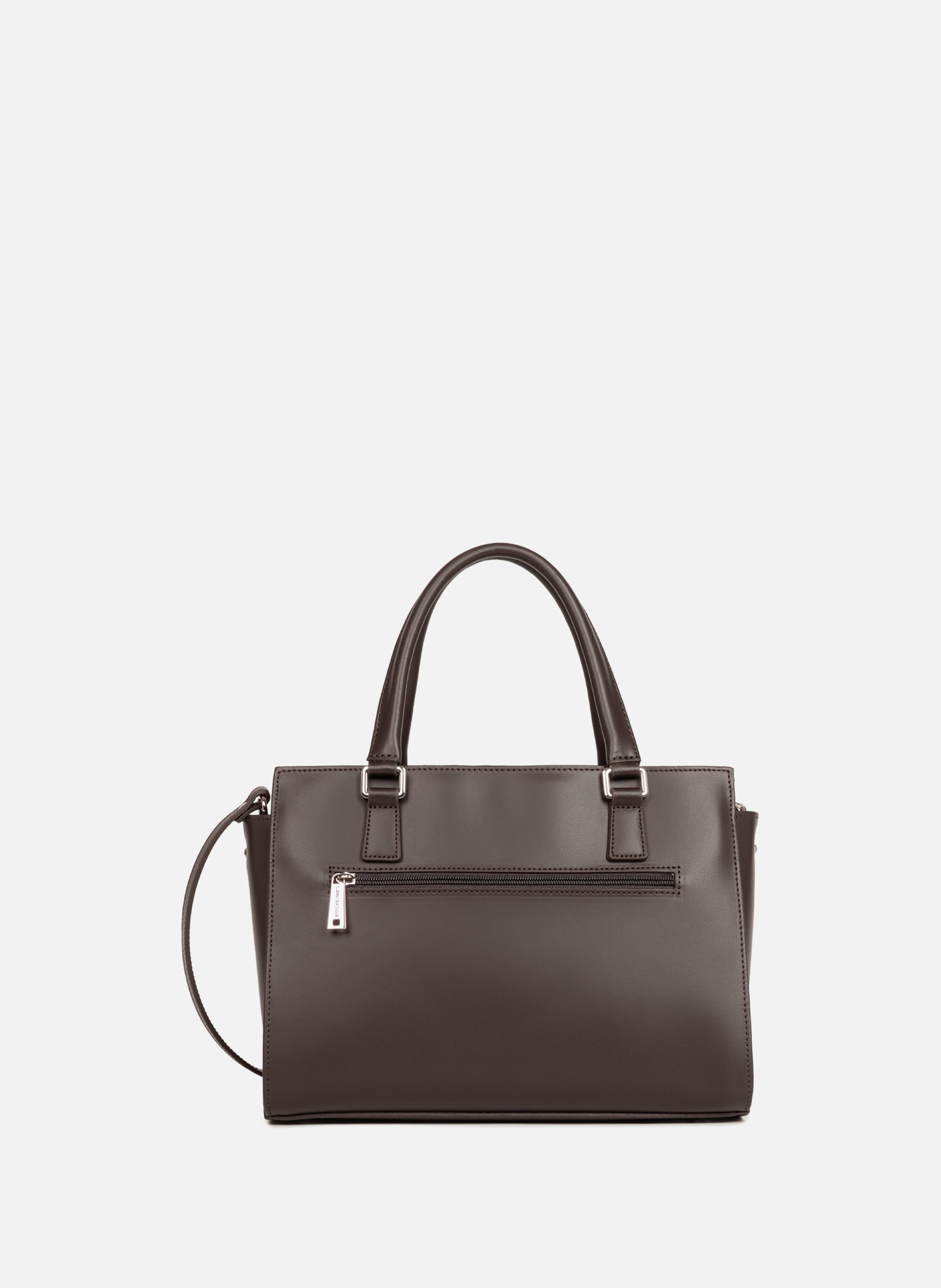 Sac à main - smooth LANCASTER Marron