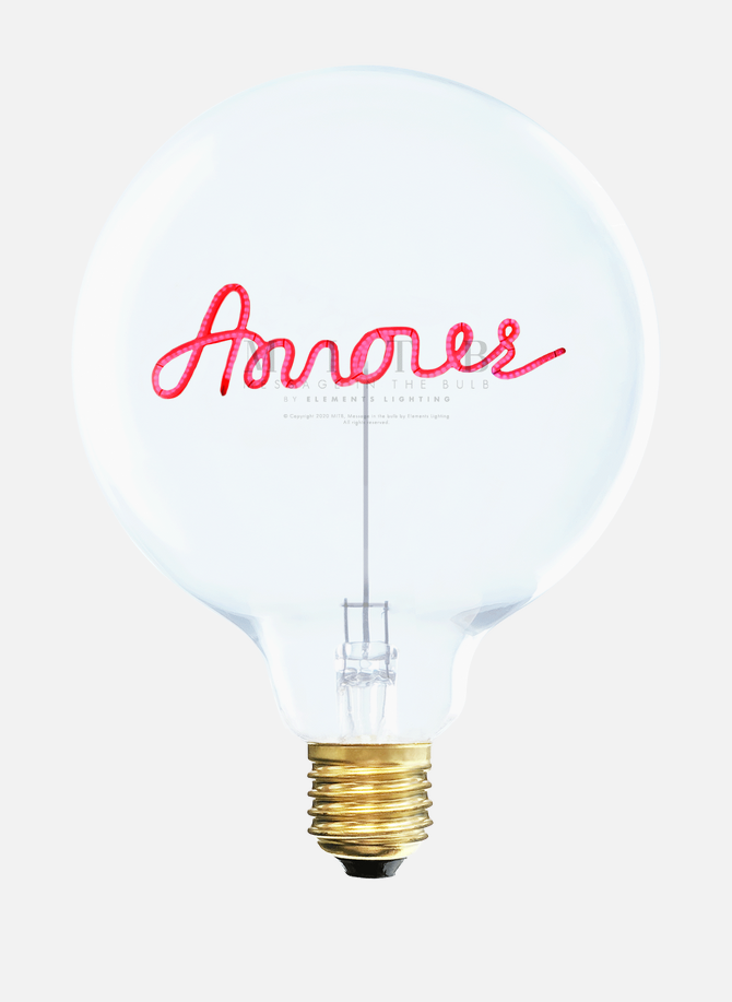 Ampoule Amour MESSAGE IN THE BULB