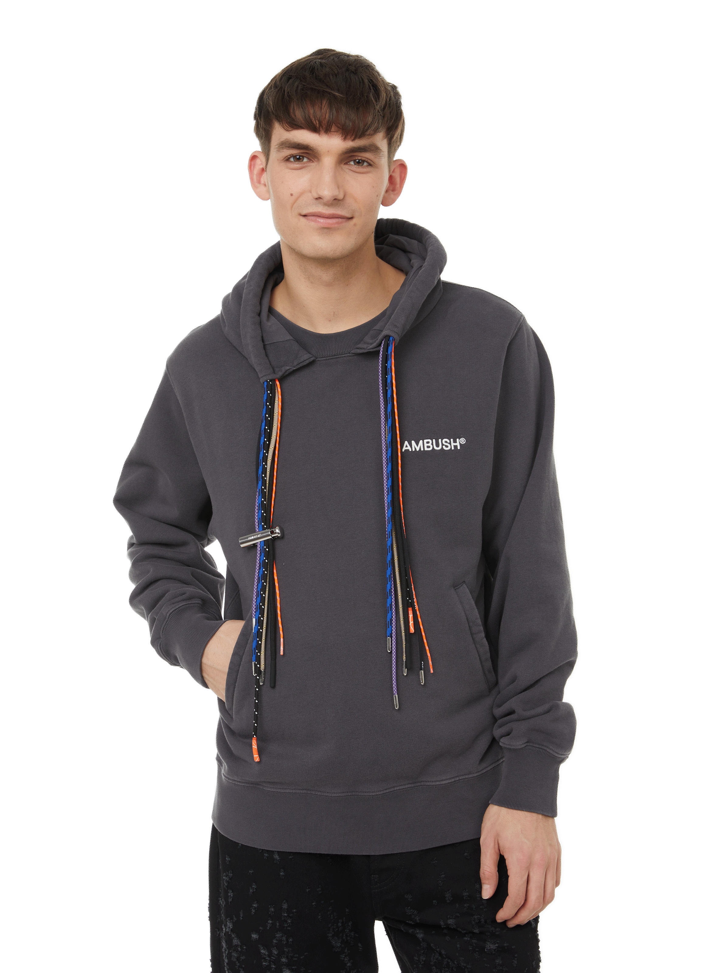 AMBUSH Hoodie en coton Gris