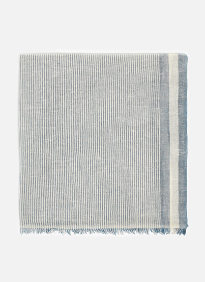 Striped cotton scarf SAISON 1865
