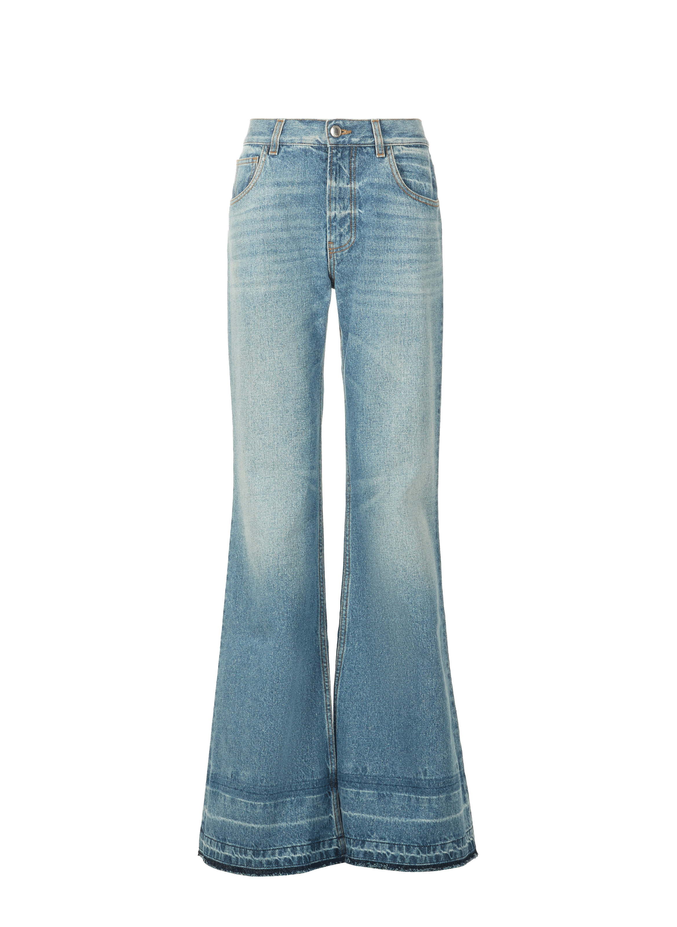 Jean bootcut en coton