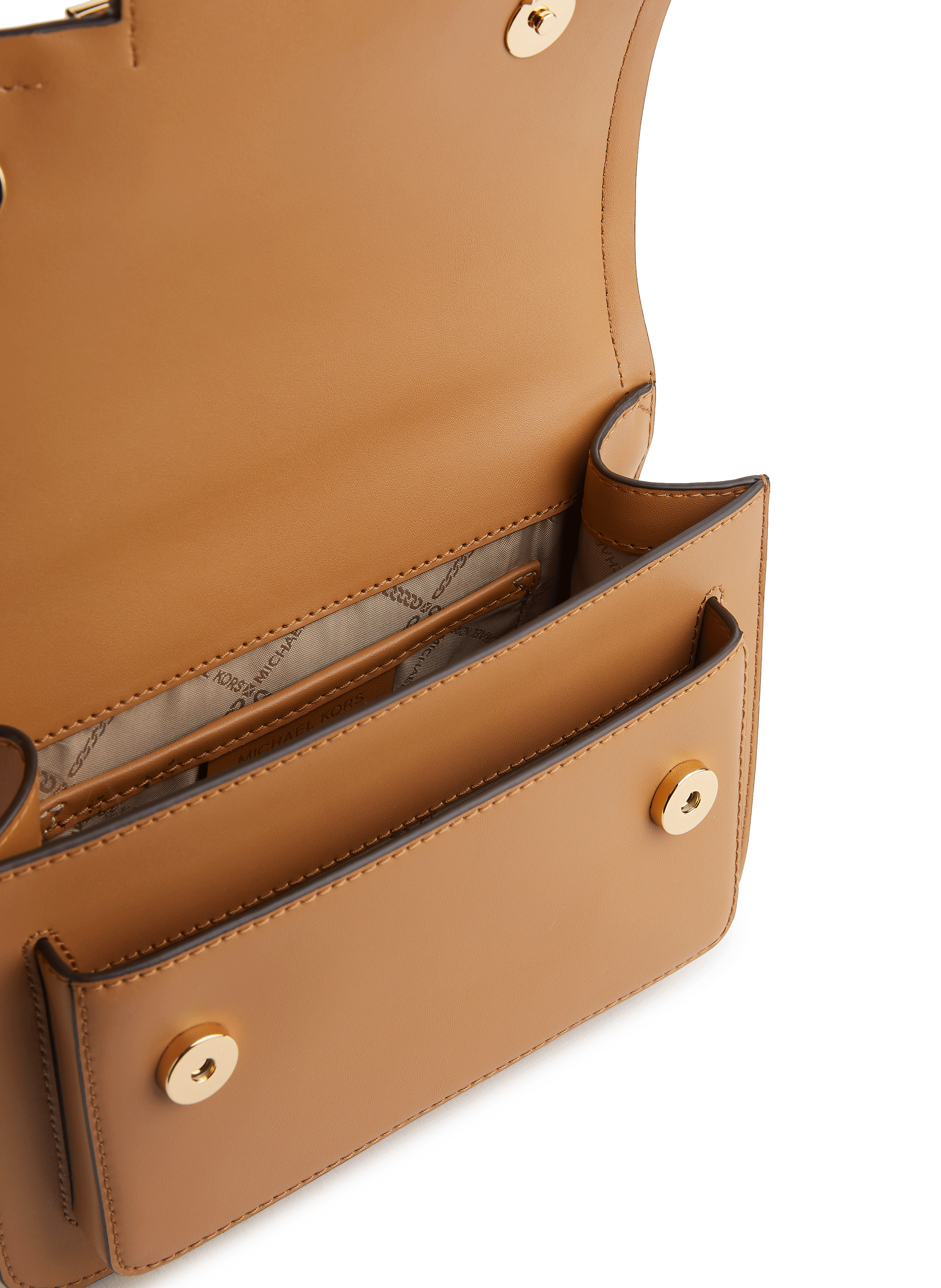 Leather bag MICHAEL KORS Beige