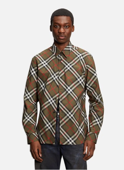 Collection Shirts Burberry Men Printemps