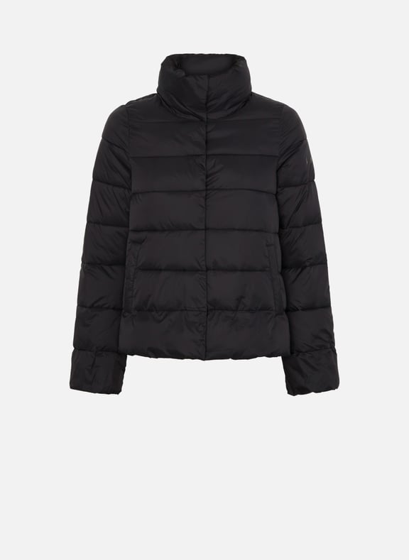 Manteau d'hiver matelassé vegan hack Noir by BORN LIVING YOGA BORN LIVING YOGA Manteau d'hiver matelassé vegan hack Noir